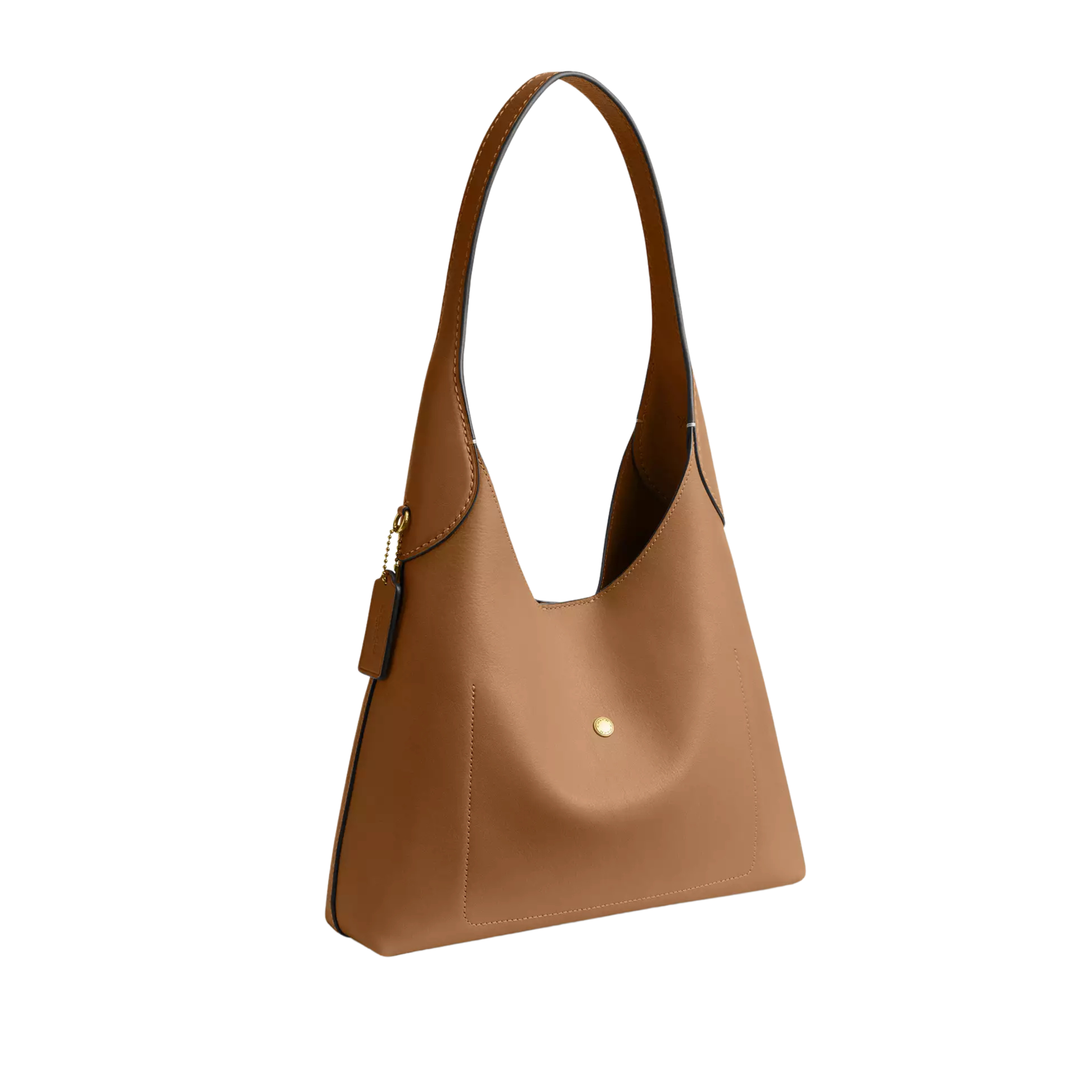 COACH Women Brooklyn Shoulder Bag 28 - Brass Honey Brown