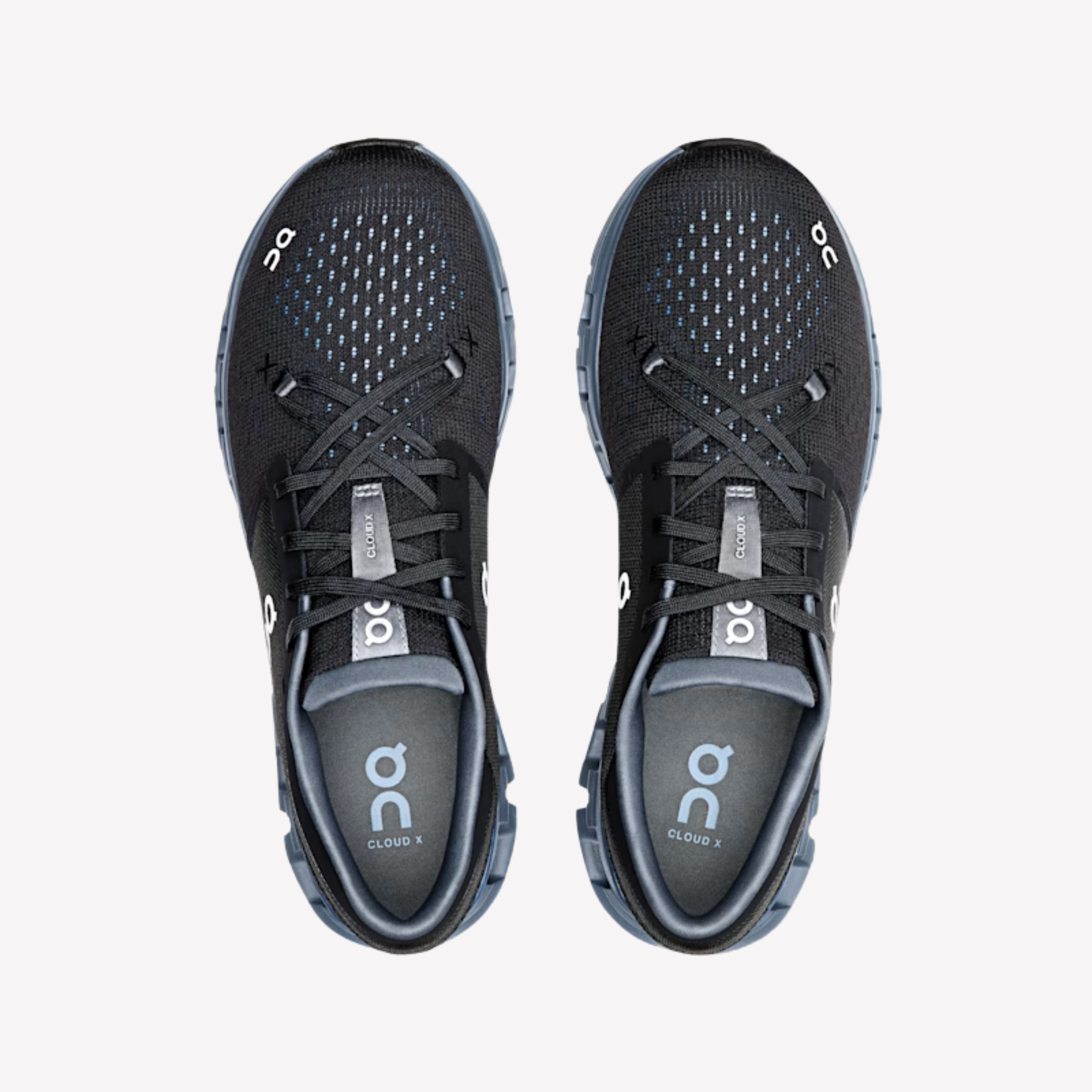 ON Men Cloud X 4 - Black Chambray