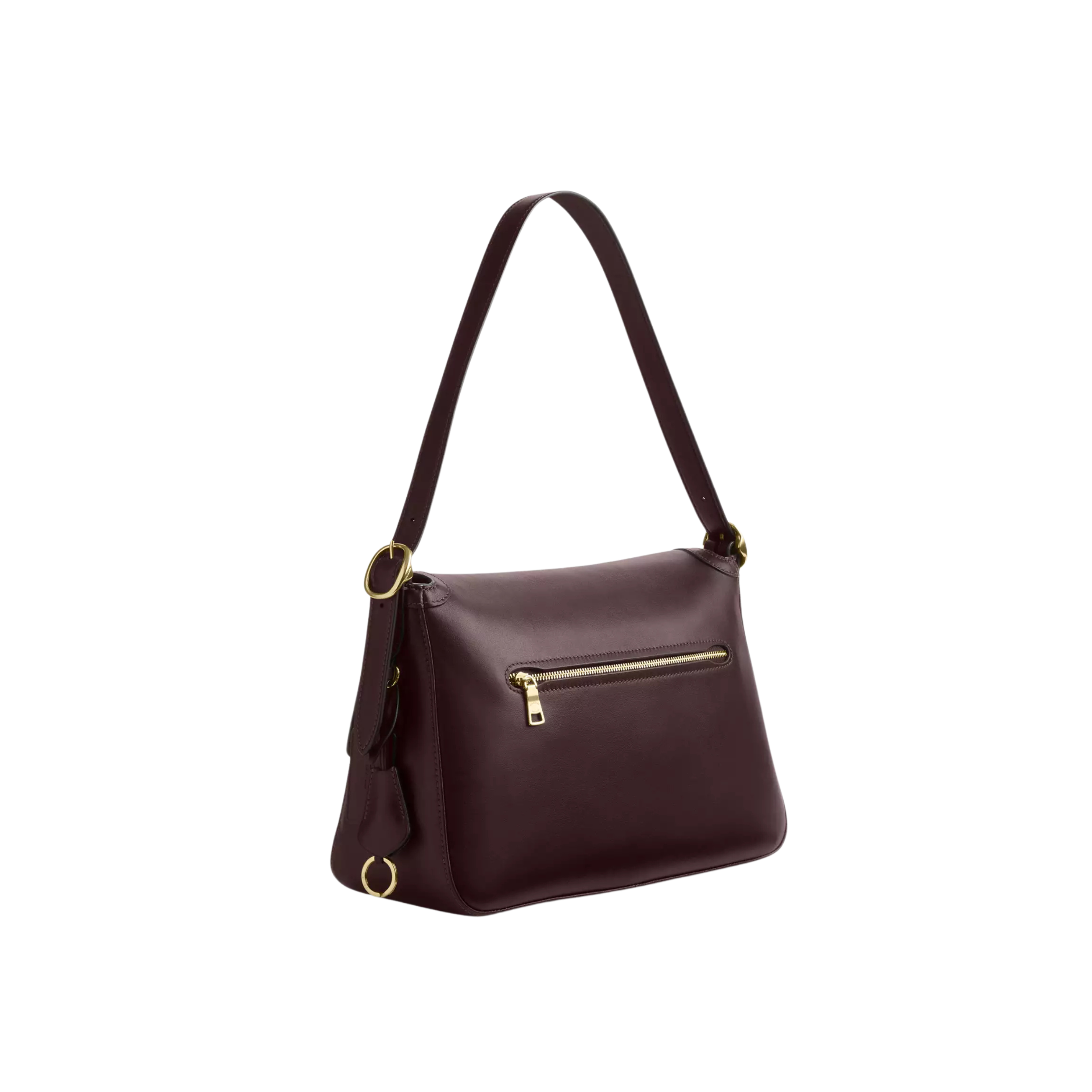COACH Women Etta Flap Bag - Gold