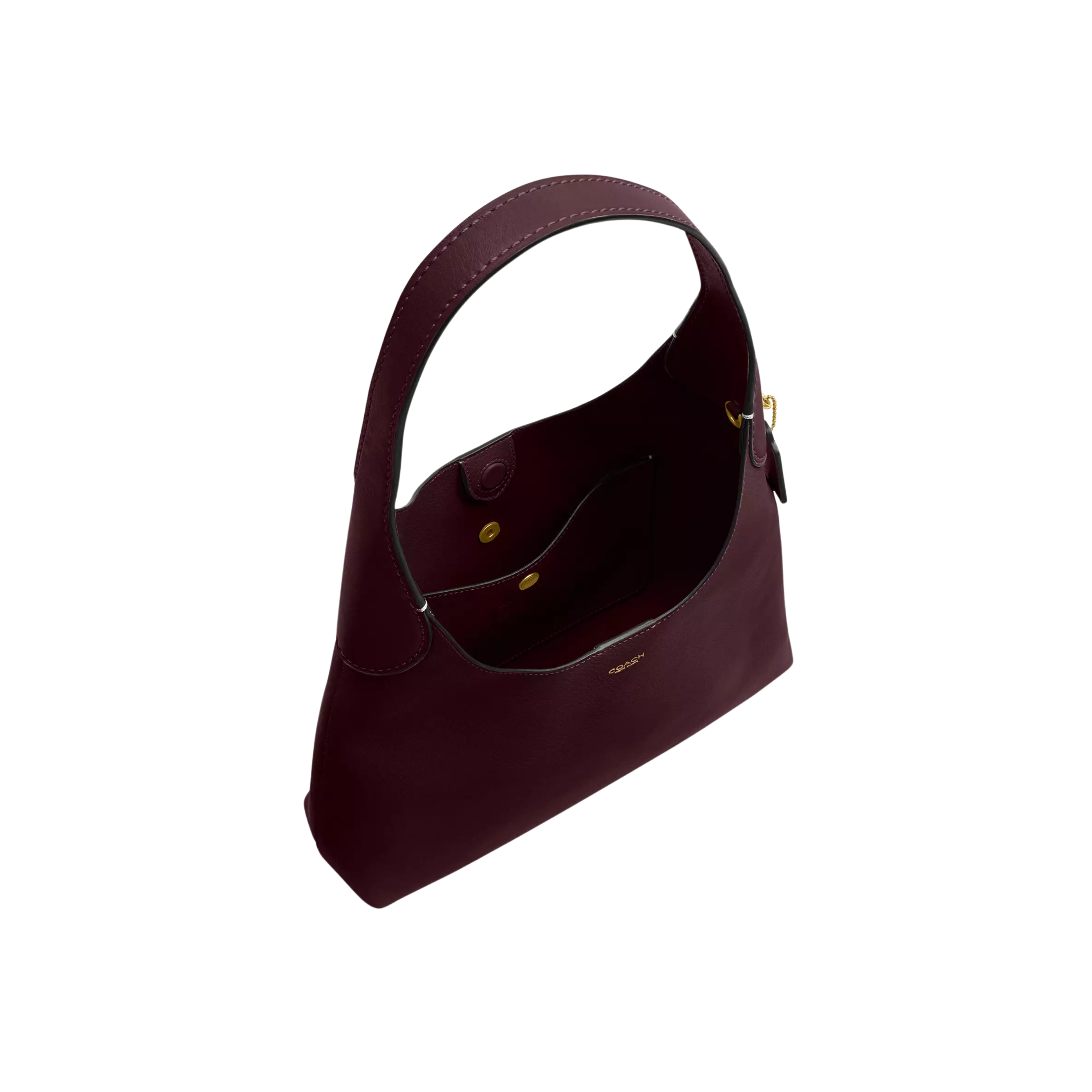 COACH Women Brooklyn Shoulder Bag 28 - Brass Merlot