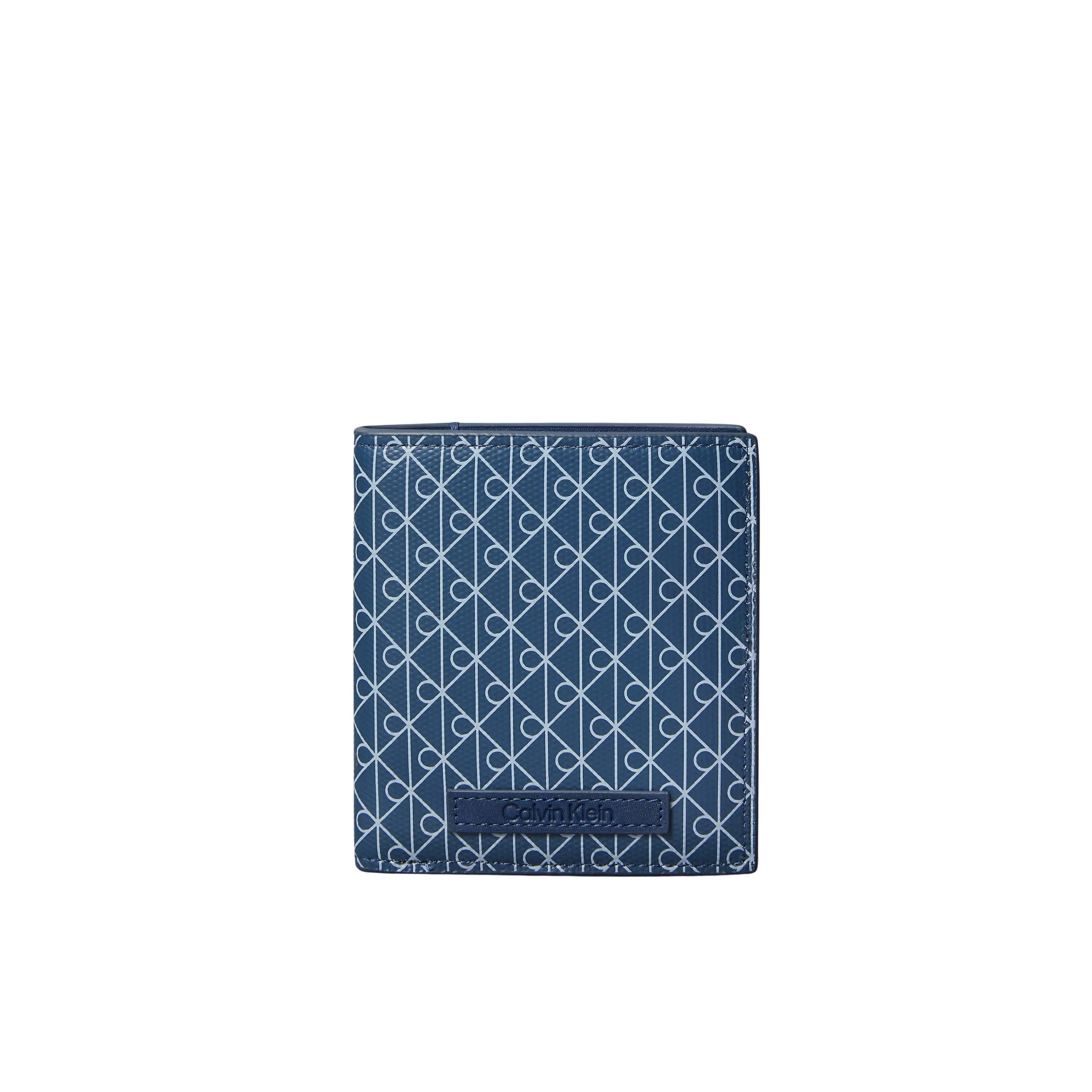 Calvin Klein Men Emblem Bifold Wallet - Denim Blue