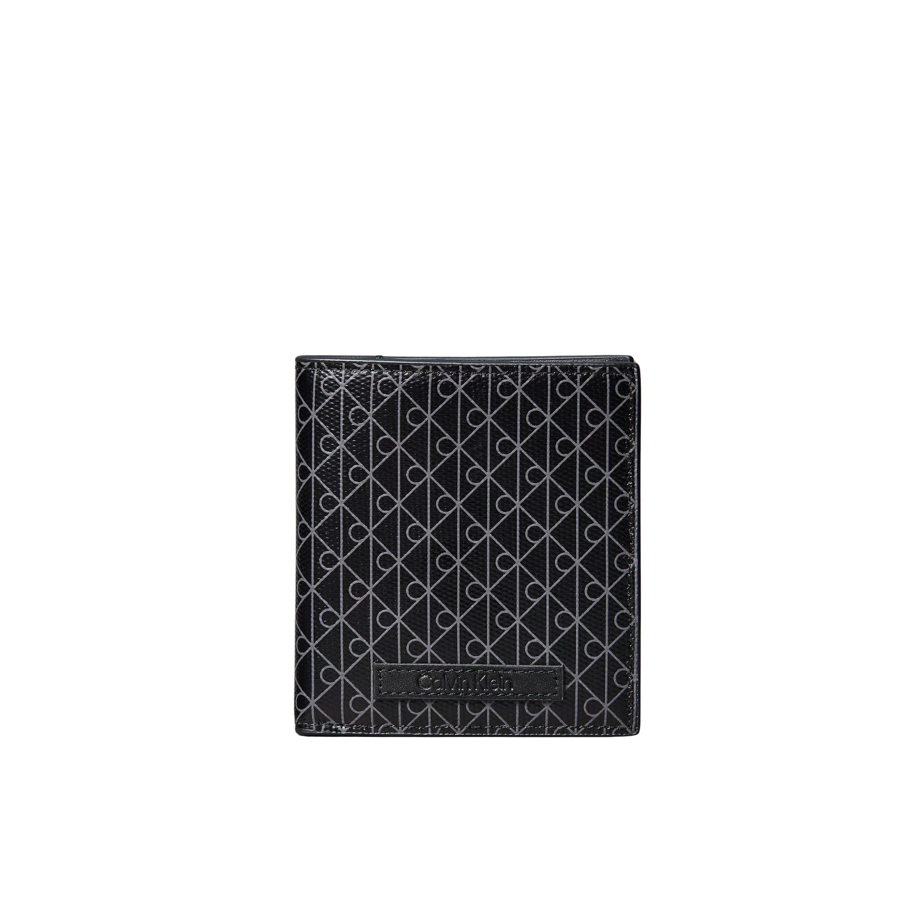 Calvin Klein Men Emblem Bifold Wallet - Black