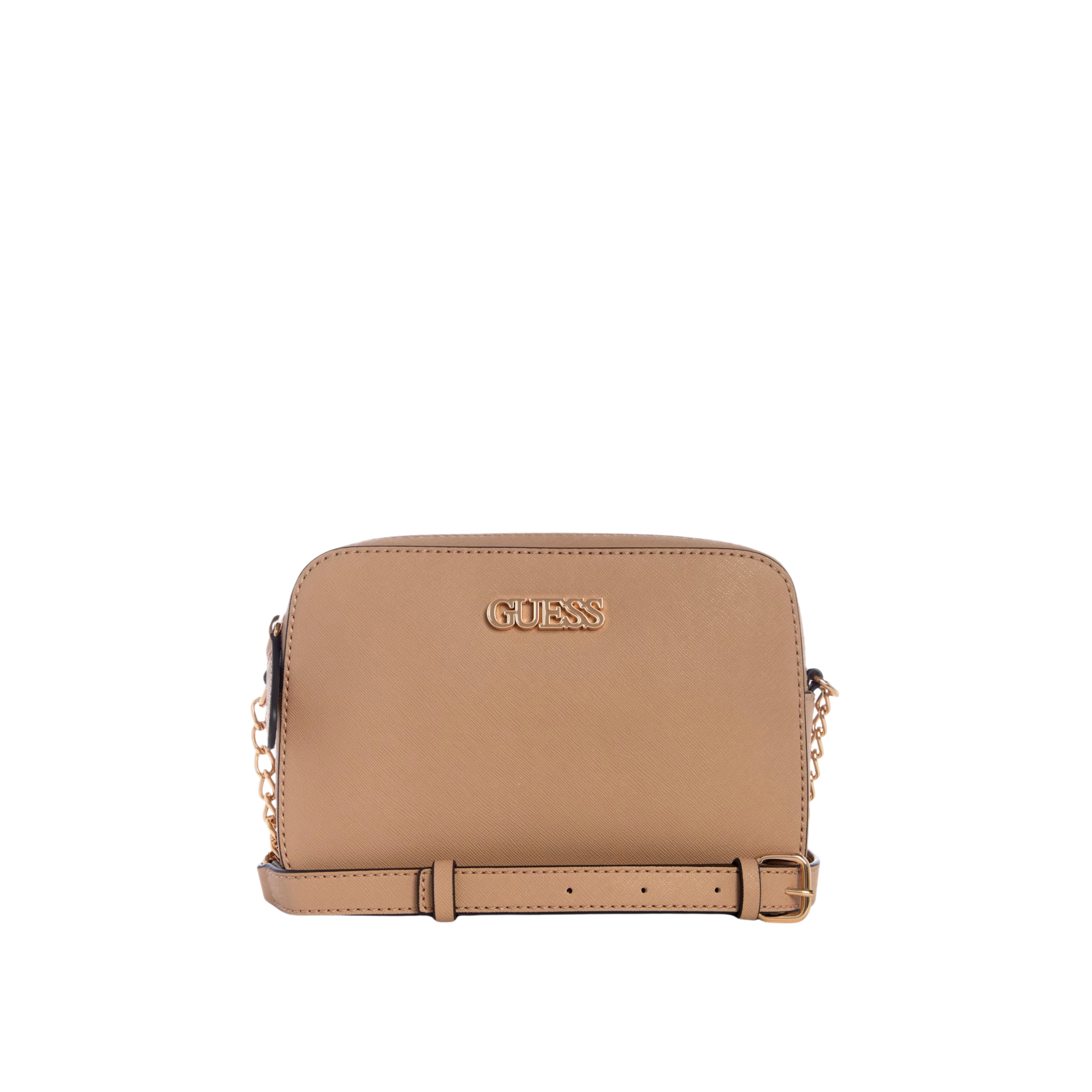 Guess Women Nolan Camera Crossbody - Brown