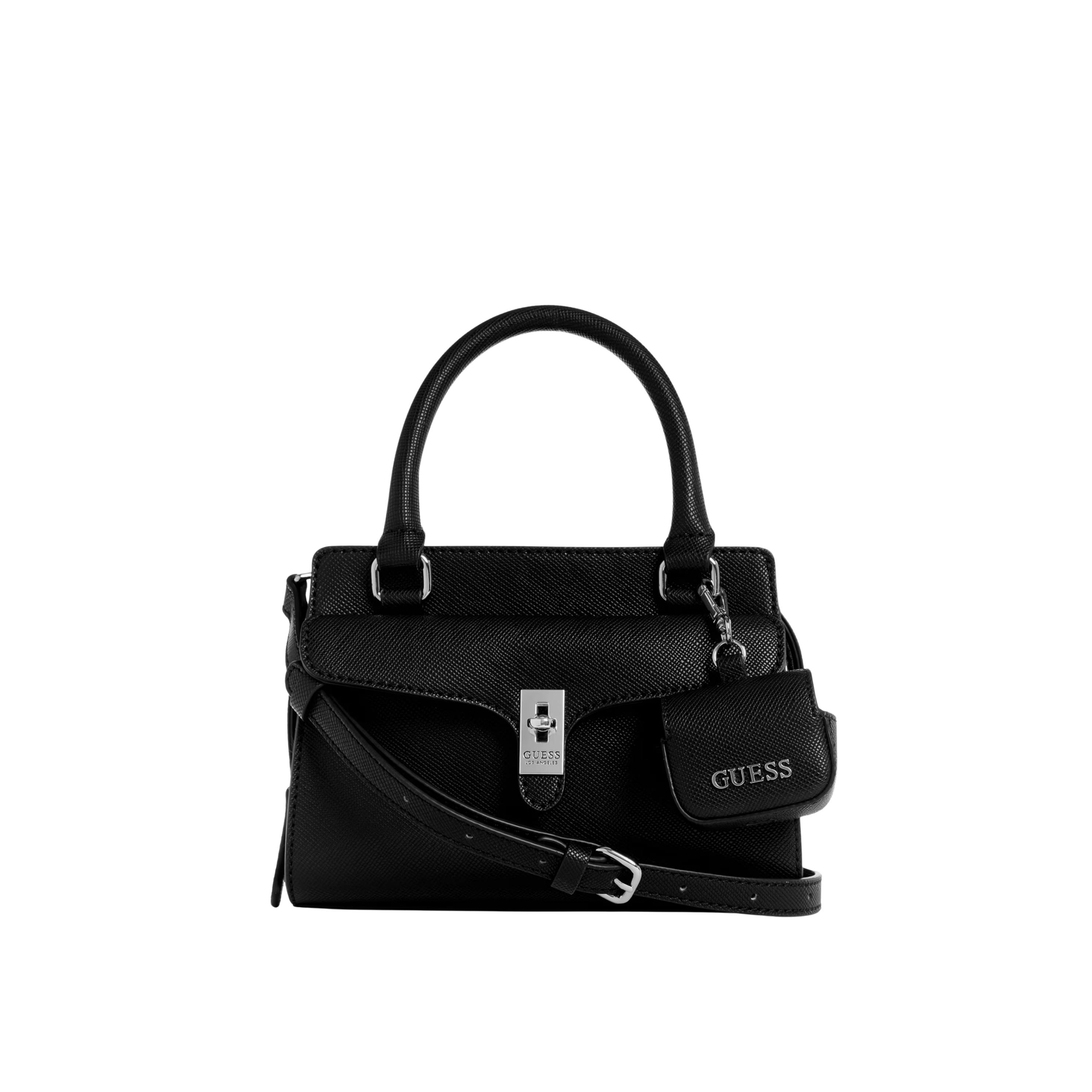 Guess Women Ferrara Small Satchel - Black