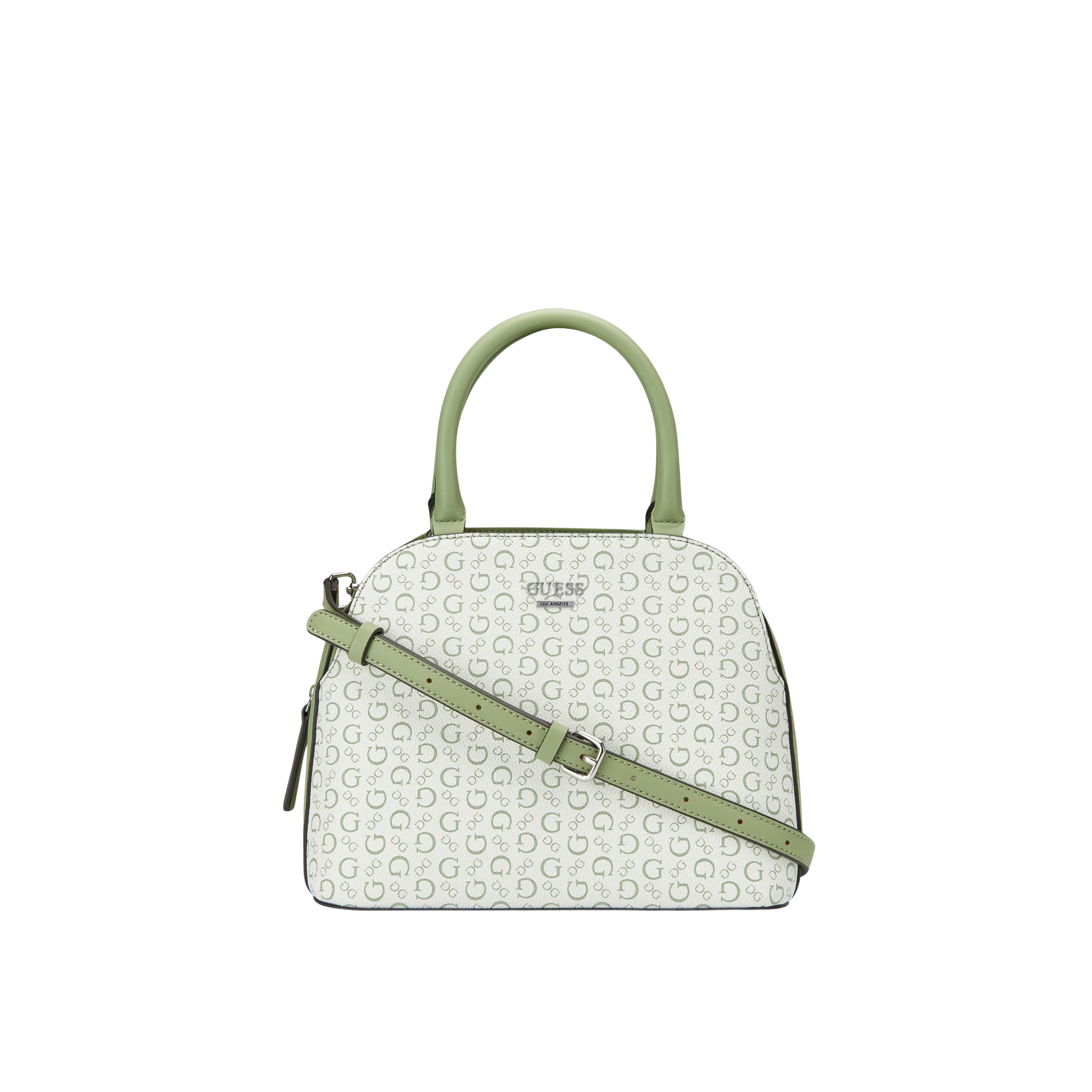 Guess Women Beryln Logo Large Satchel - Green