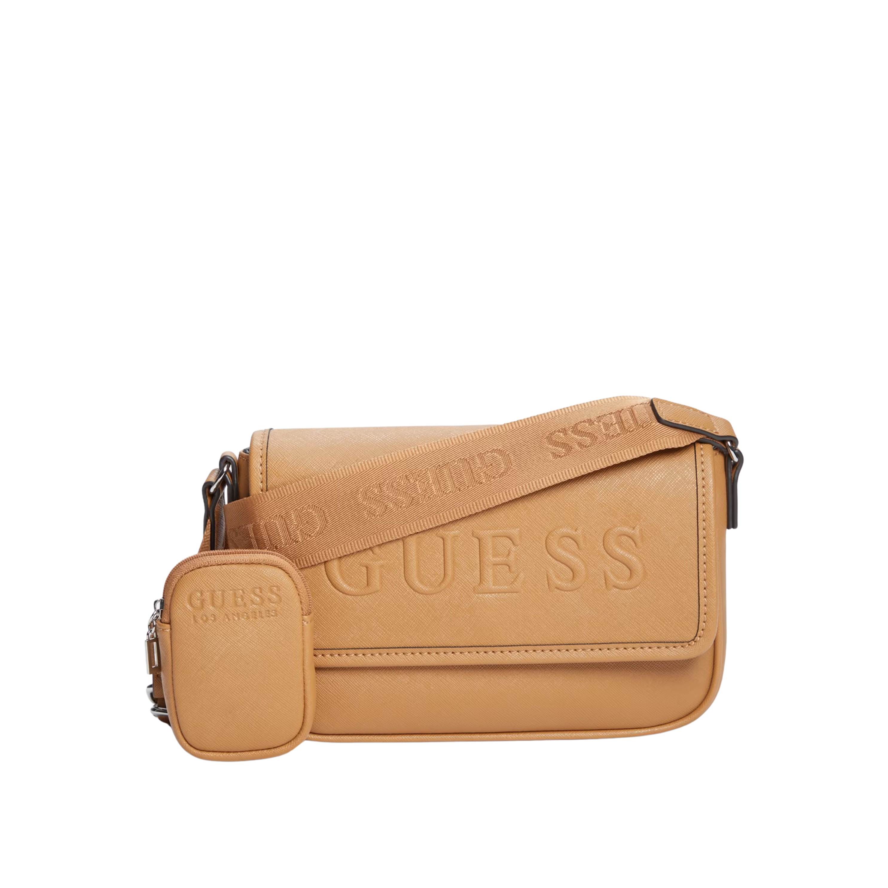 Guess Women Haddington Mini Crossbody - Brown