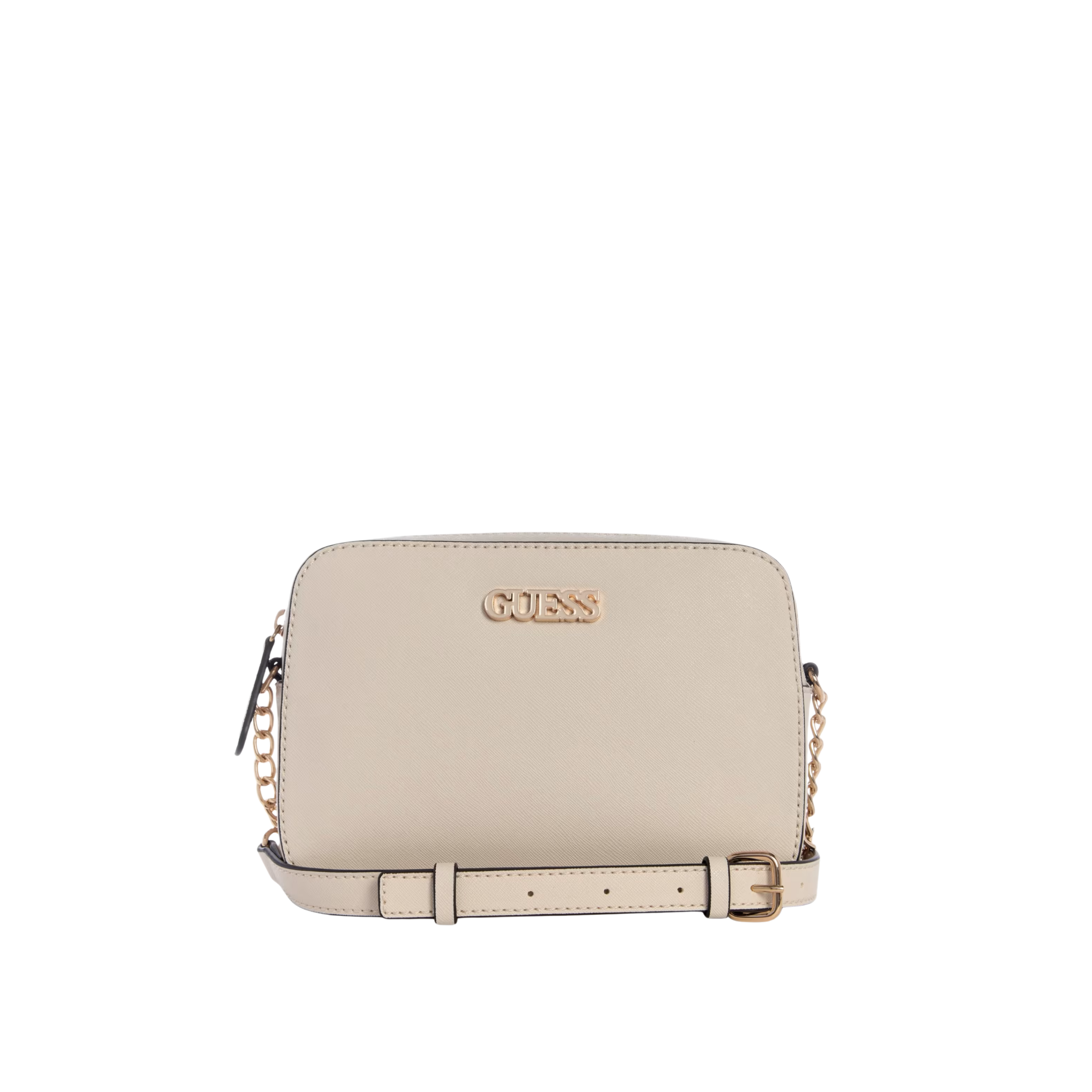 Guess Women Nolan Camera Crossbody - Off White