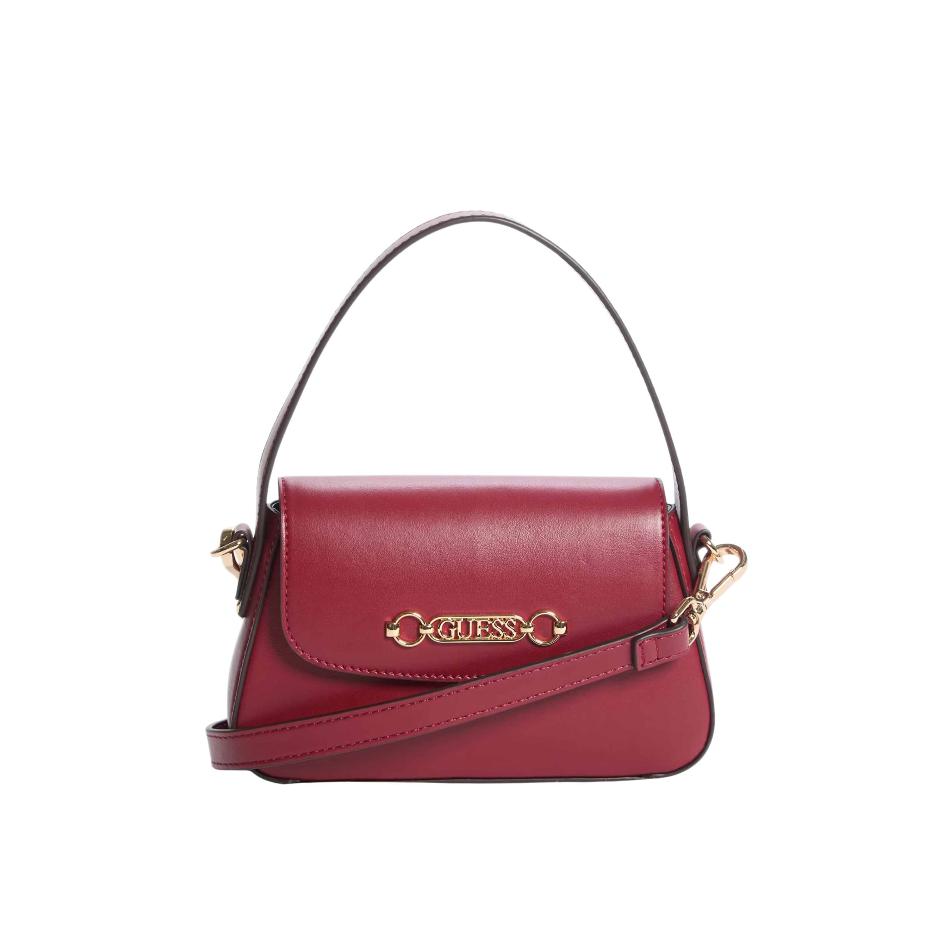 Guess Women Avelina Mini Shoulder Bag - Red