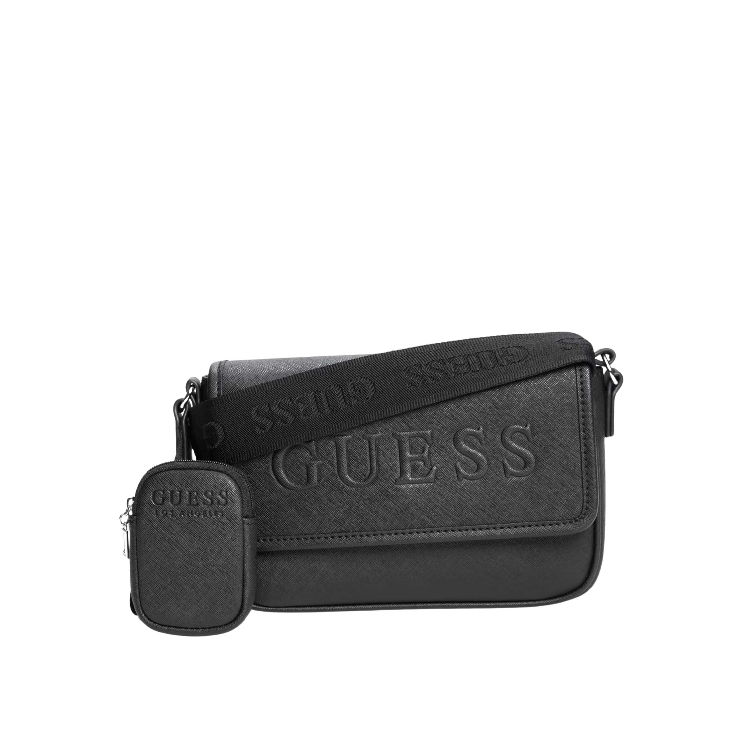 Guess Women Haddington Mini Crossbody - Black