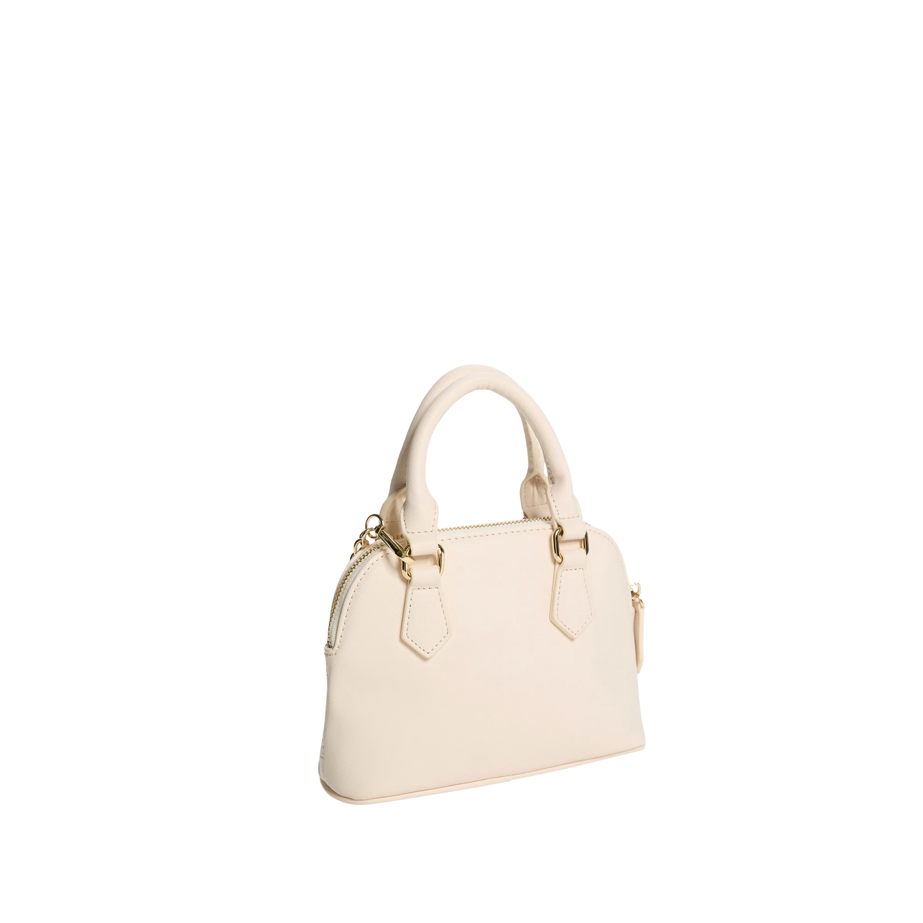 GUESS Women Elise Dome Satchel - Off White G