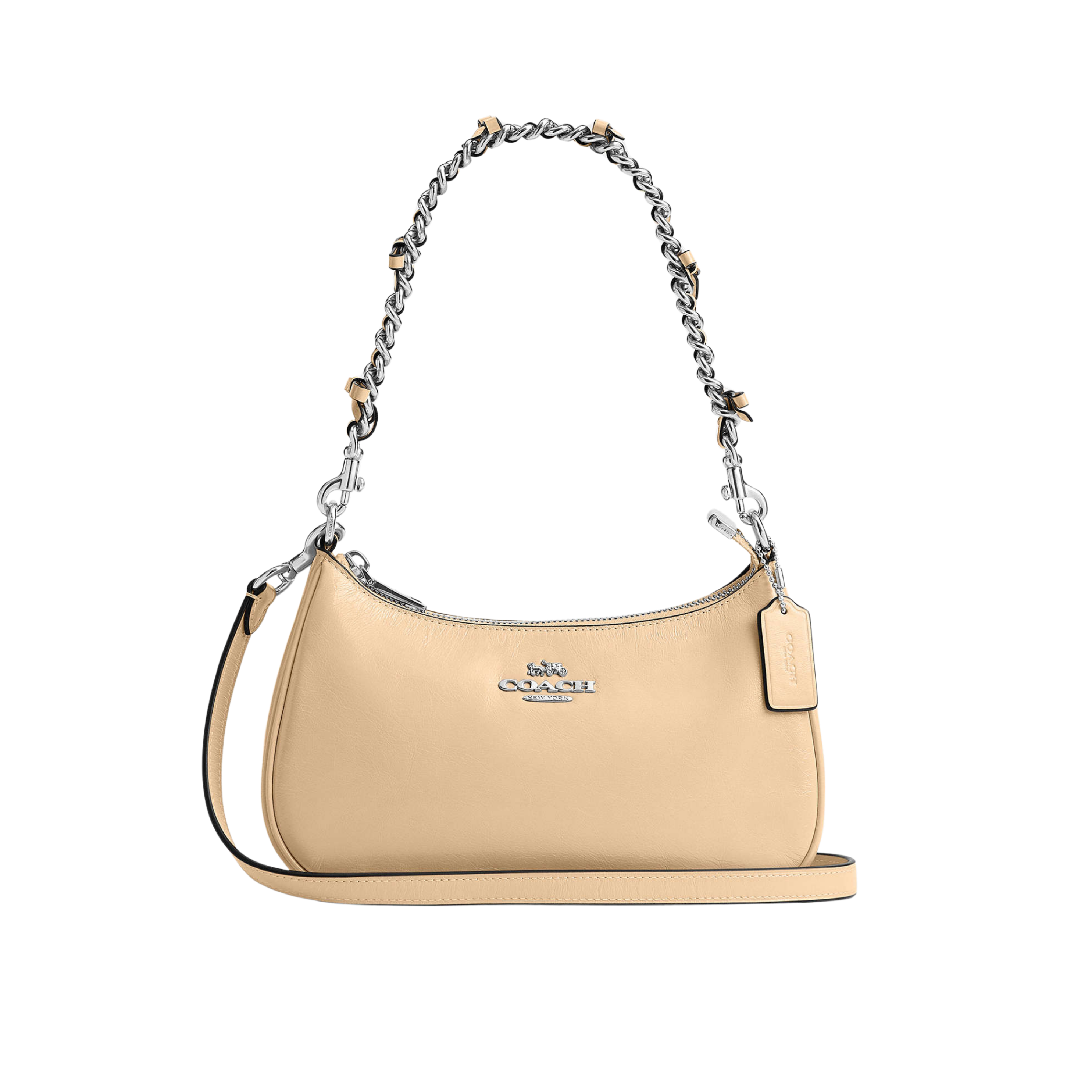 Coach Women Teri Shoulder Bag - Silver Light Sand