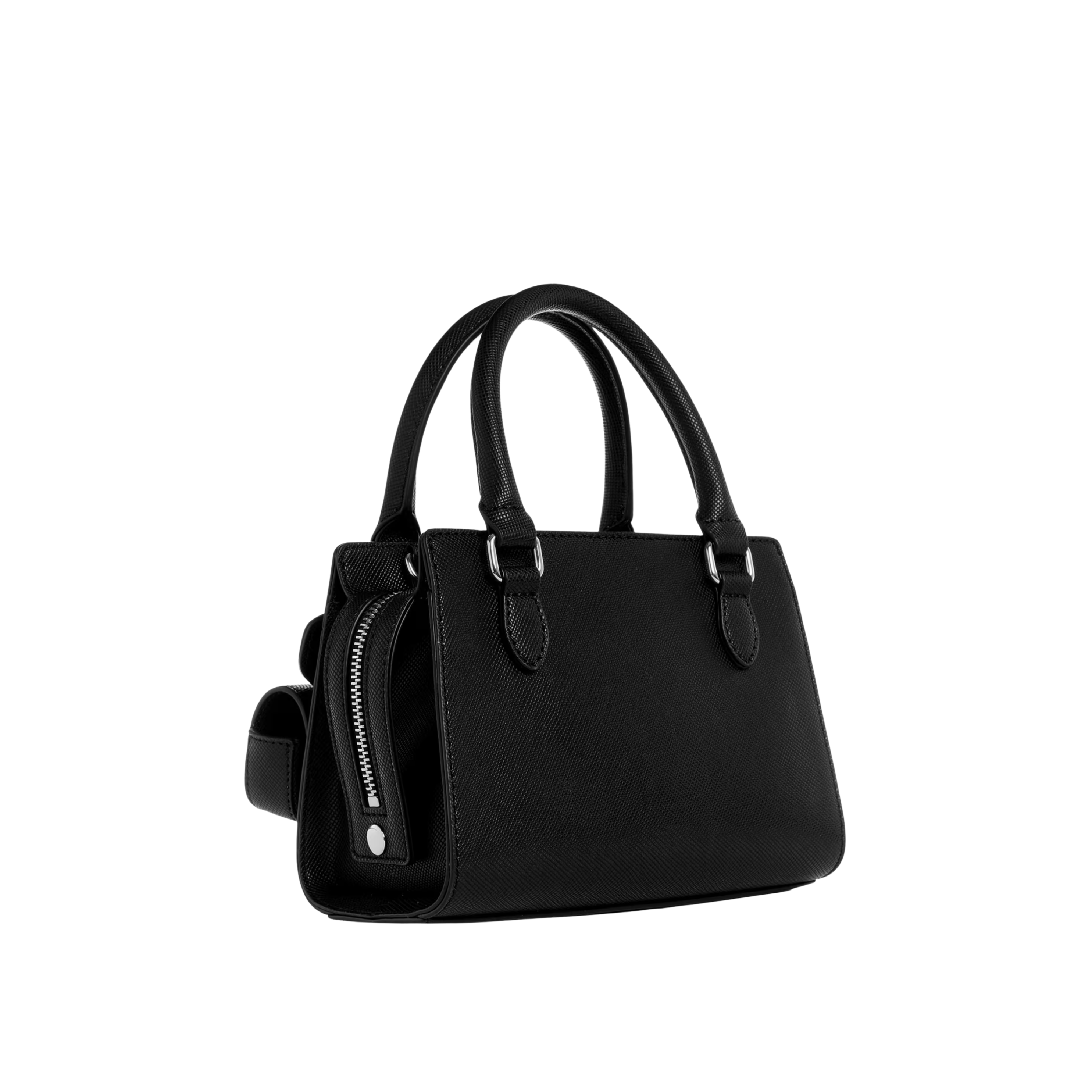 Guess Women Ferrara Small Satchel - Black