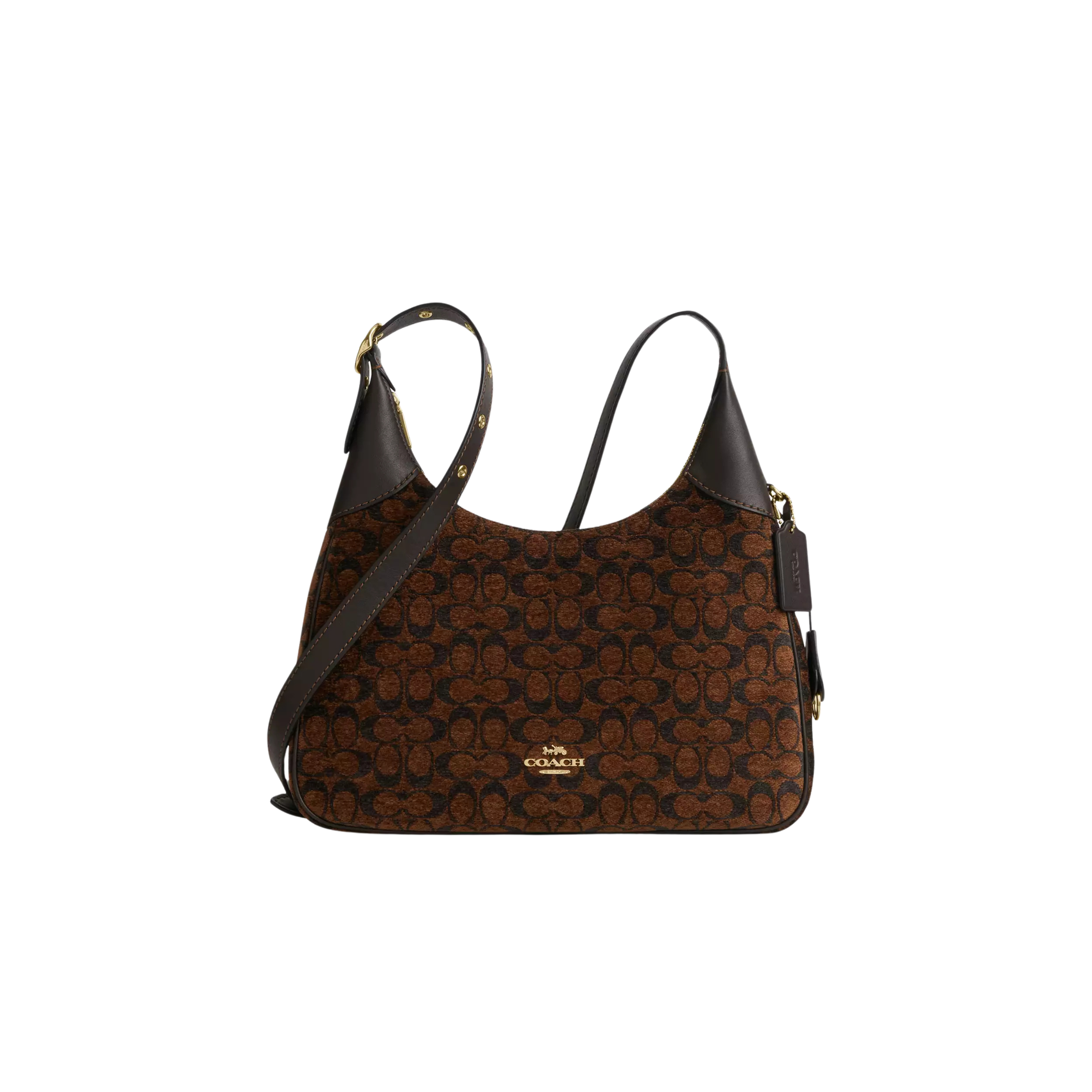 COACH Women Ella Shoulder Bag - Gold