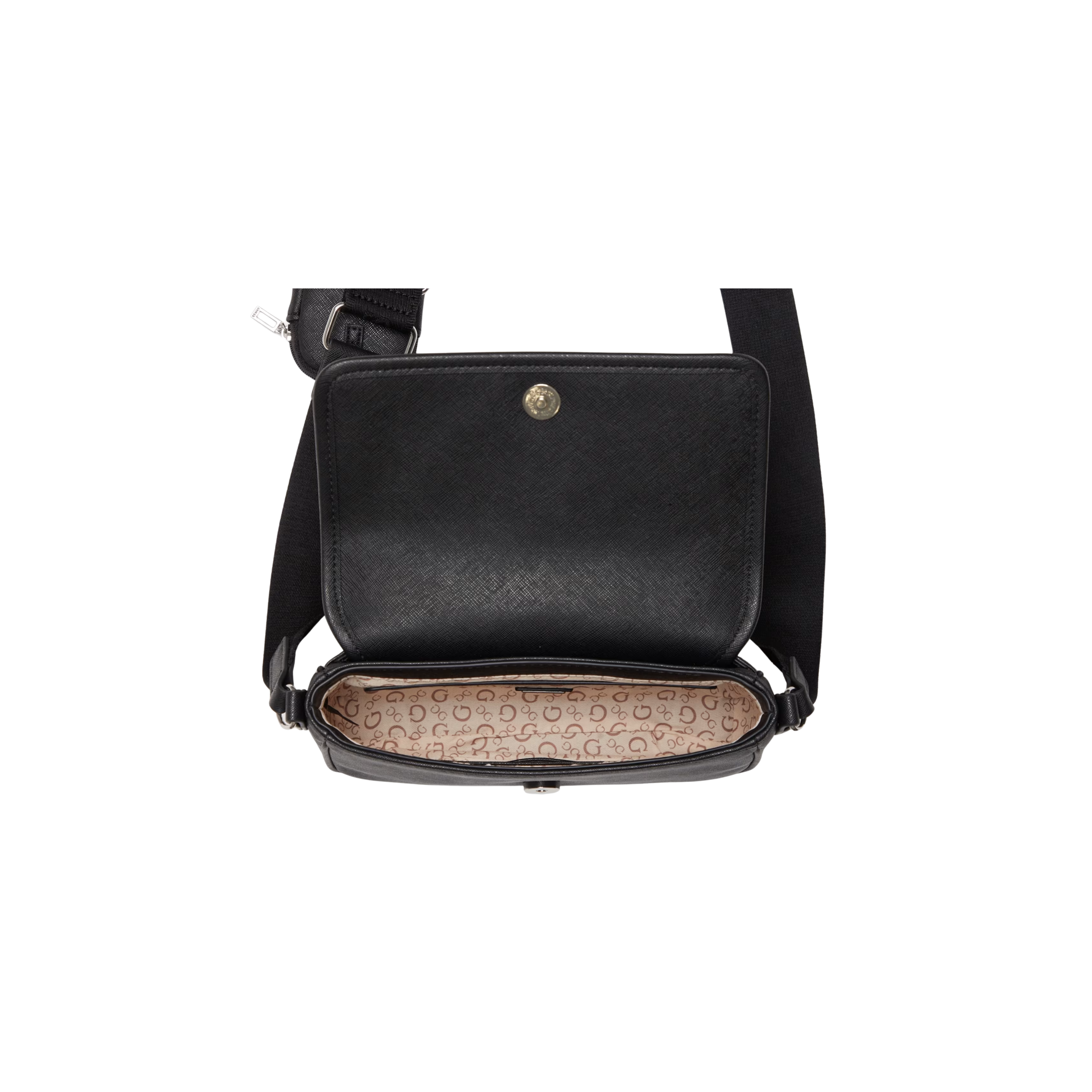 Guess Women Haddington Mini Crossbody - Black
