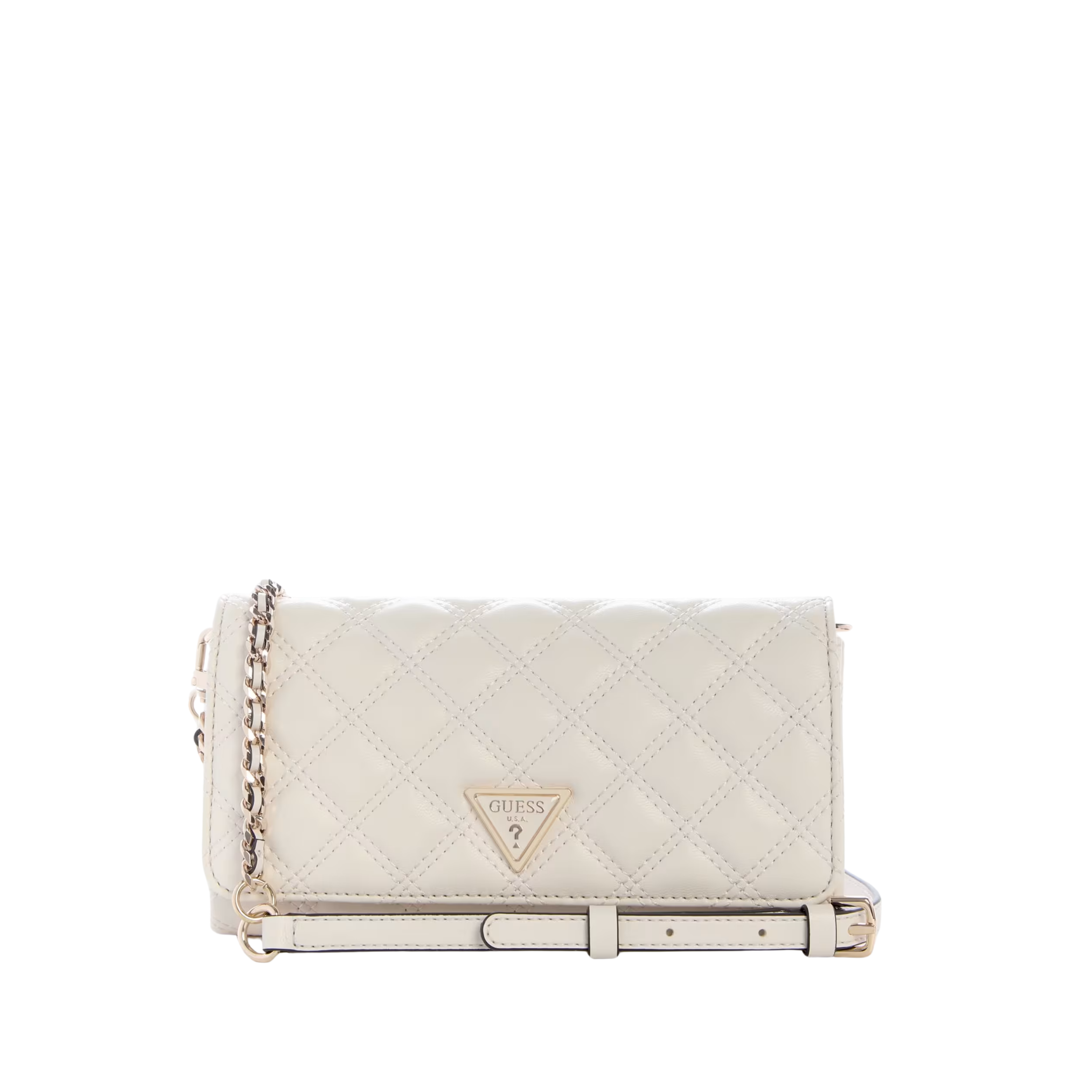 Guess Women Giully II Quilted Organizer Crossbody - Off