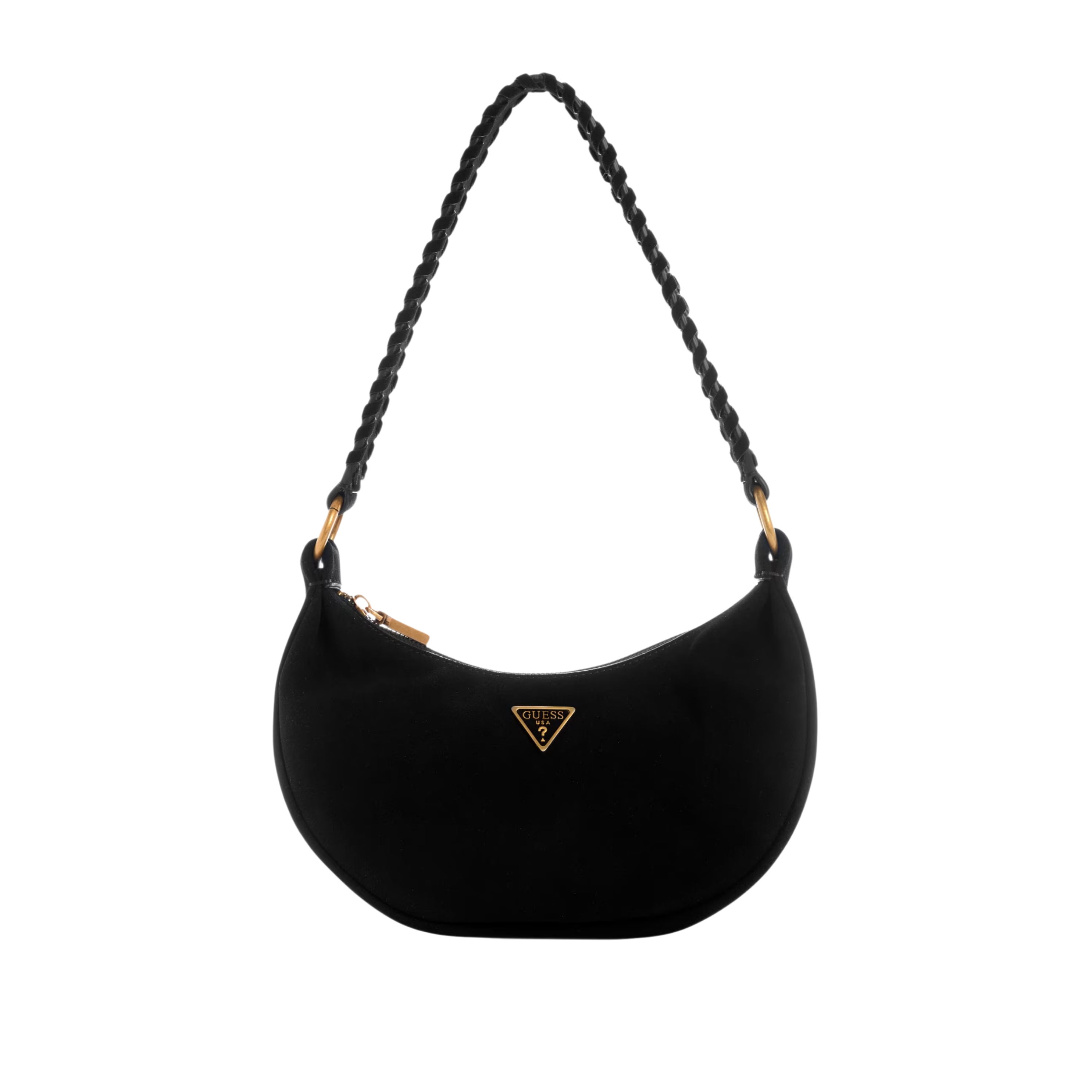 Guess Women Amita Suede Hobo Bag - Black