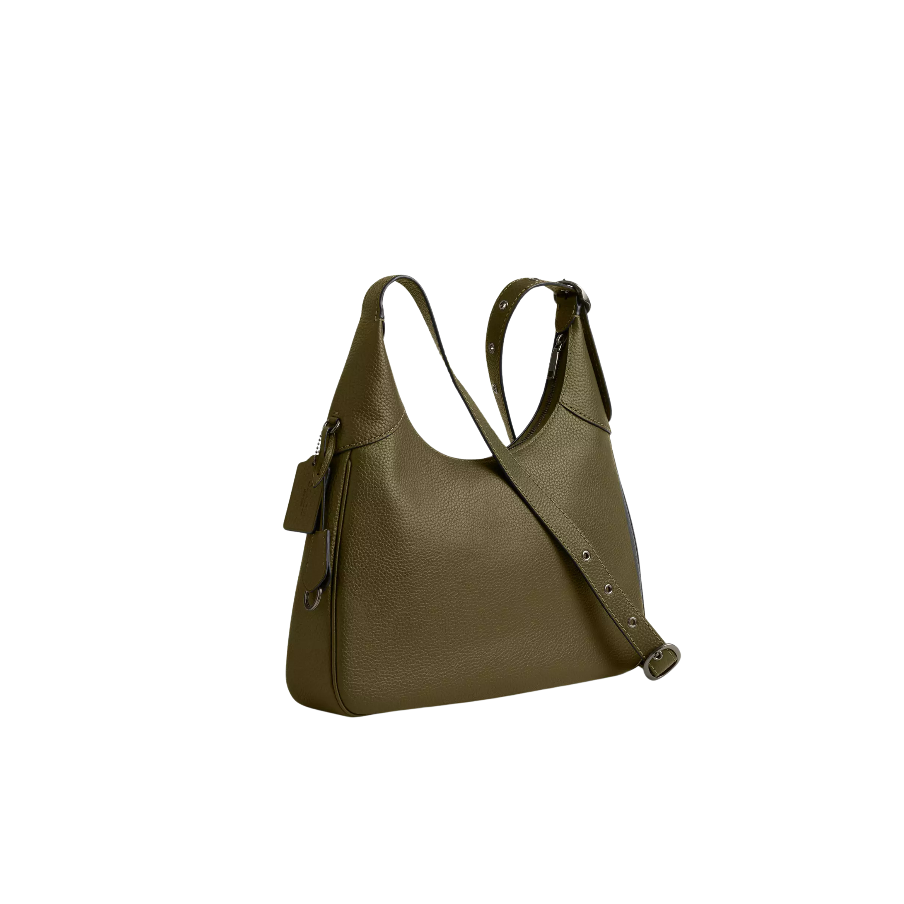 COACH Women Ella Shoulder Bag - Gunmetal Olive