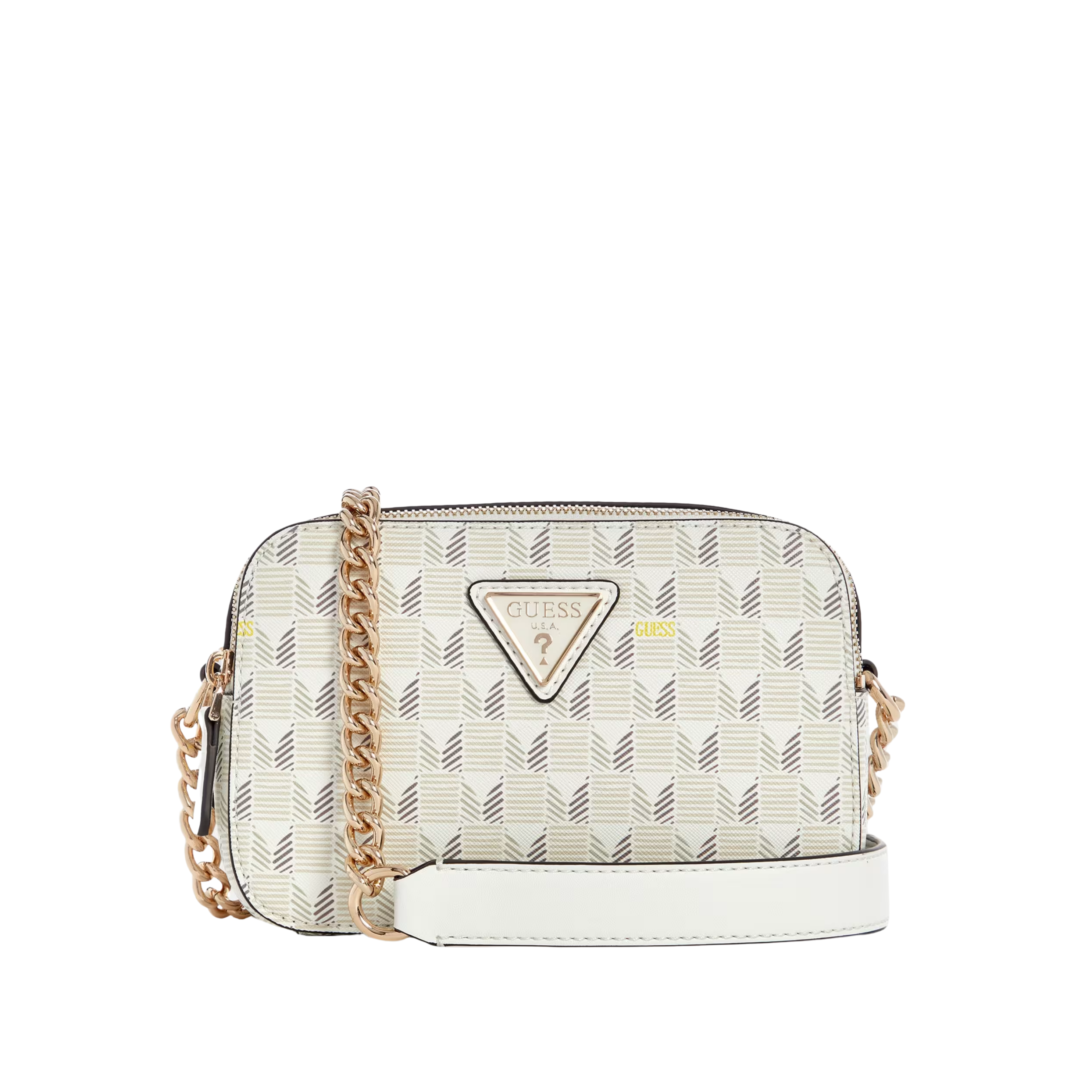 Guess Women G Wave Camera Crossbody - Steel