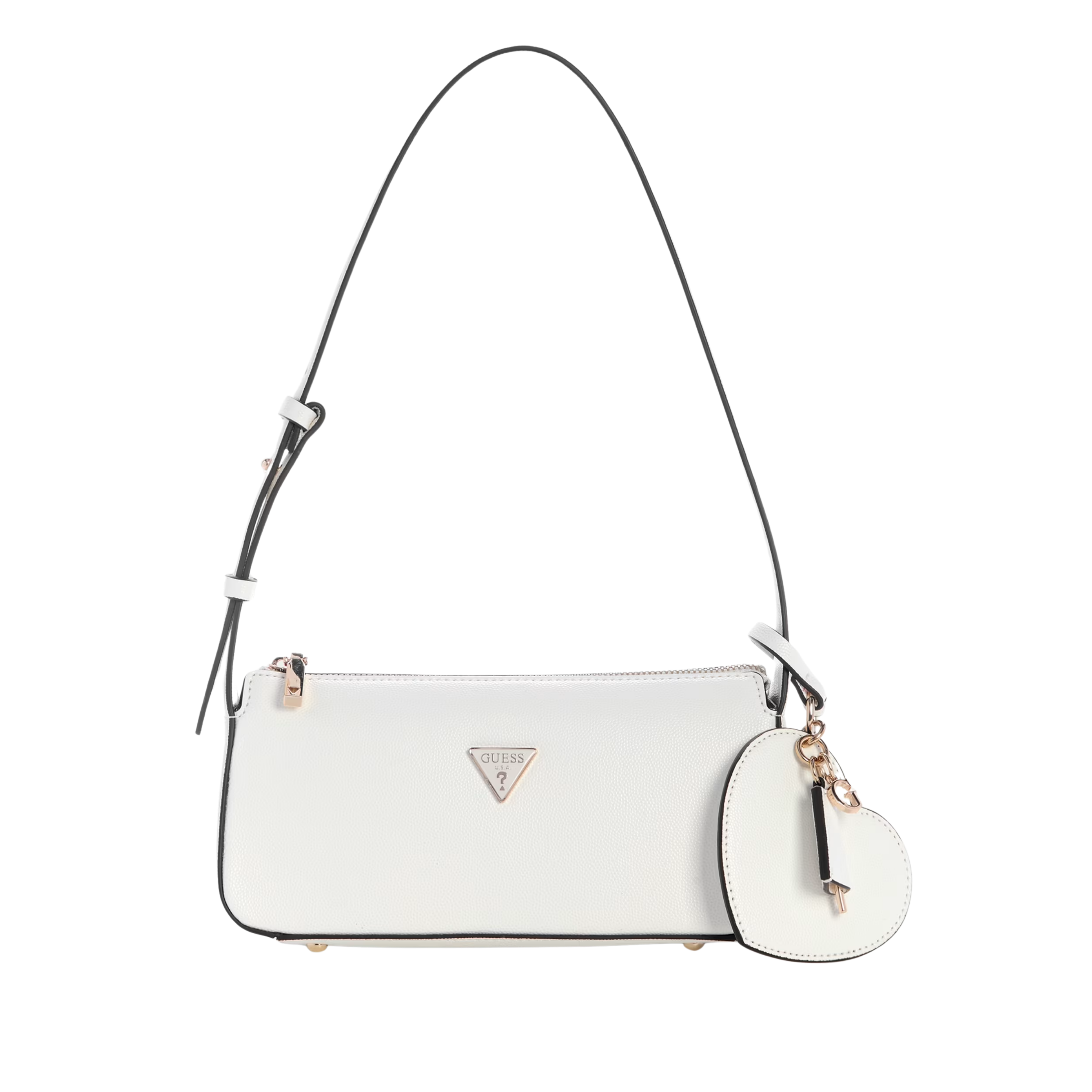 Guess Women Isobel Logo Shoulder Bag - White Multi