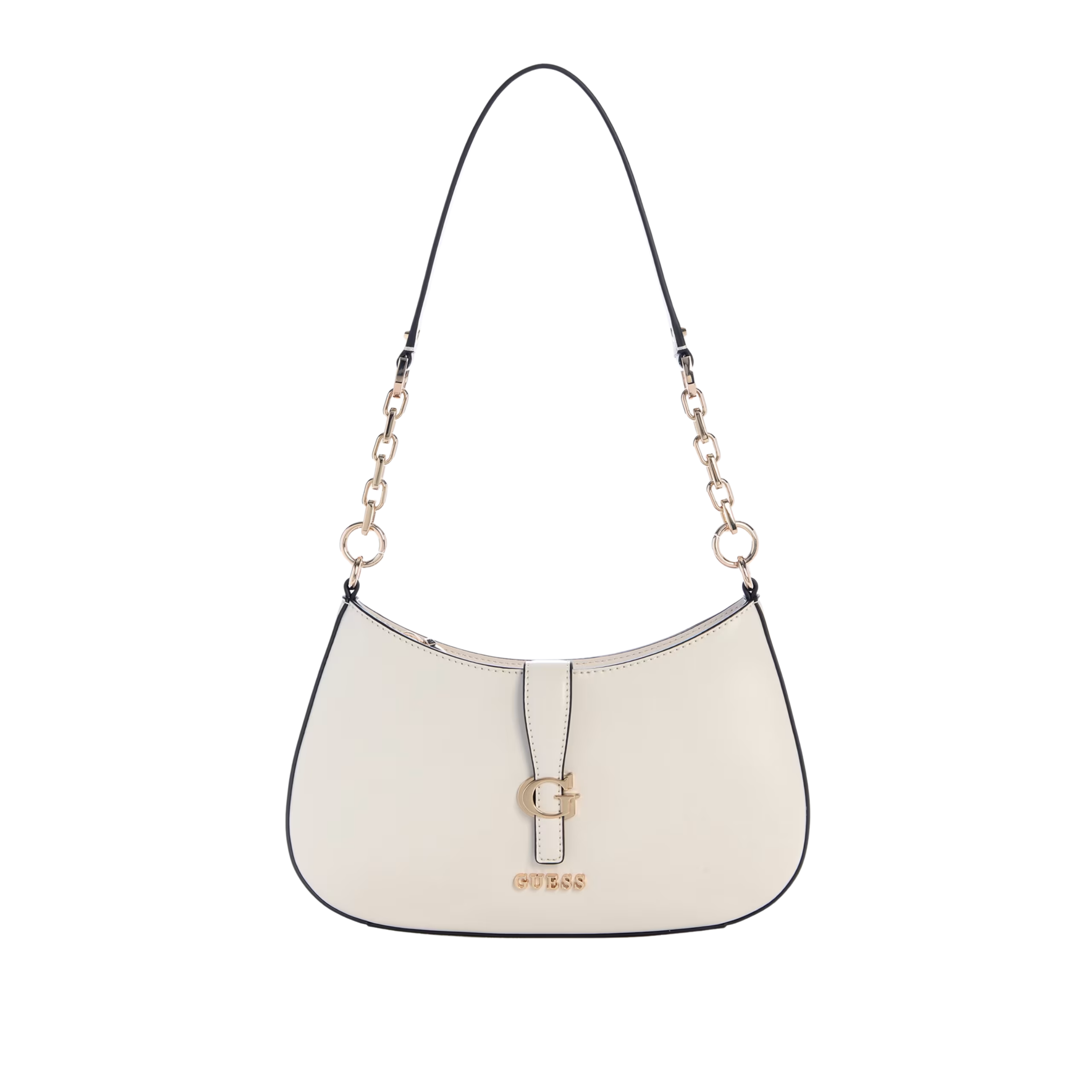 Guess Women Carrie Shoulder Bag - White