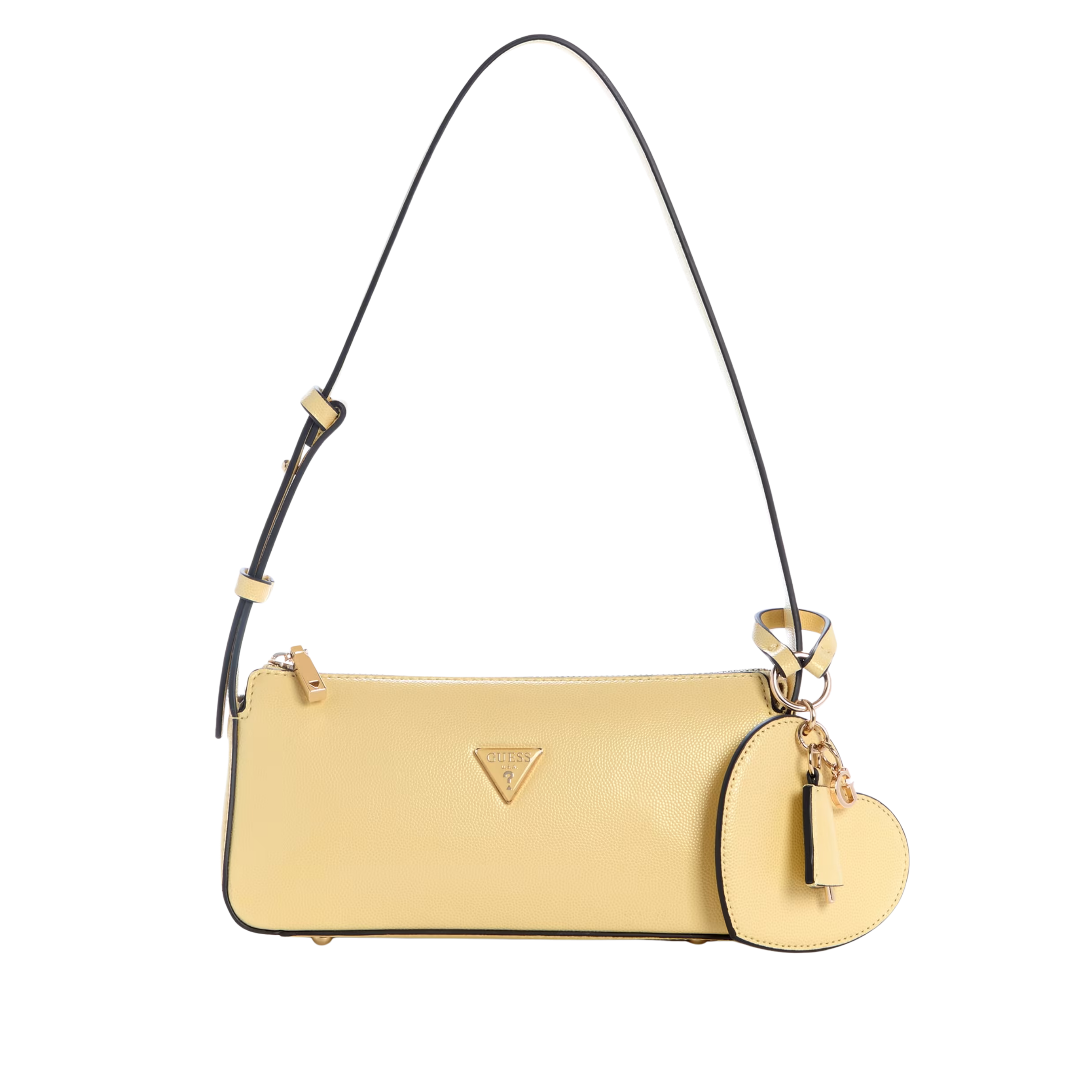 Guess Women Isobel Logo Shoulder Bag - Yellow