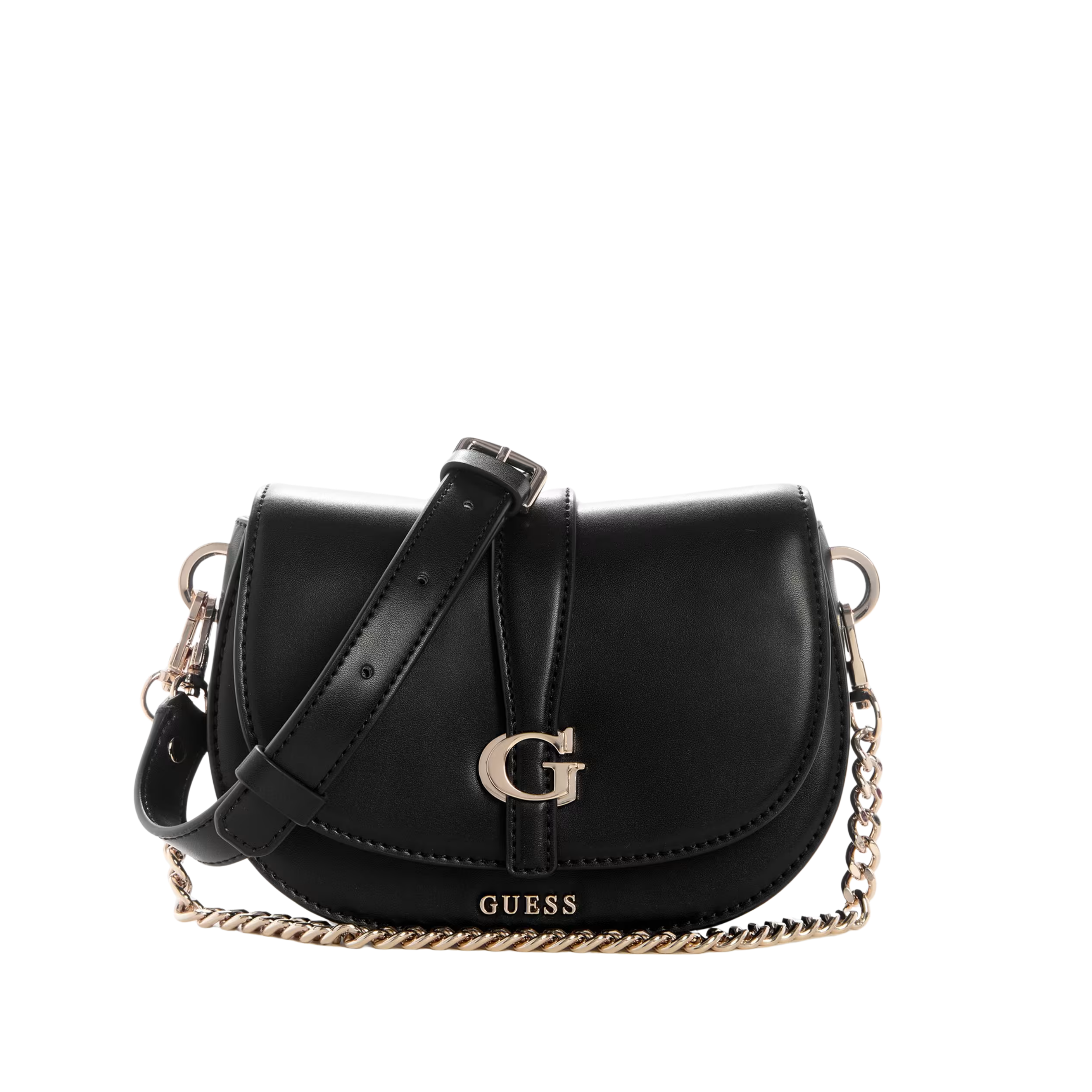Guess Women Brooke High Society Satchel - Black