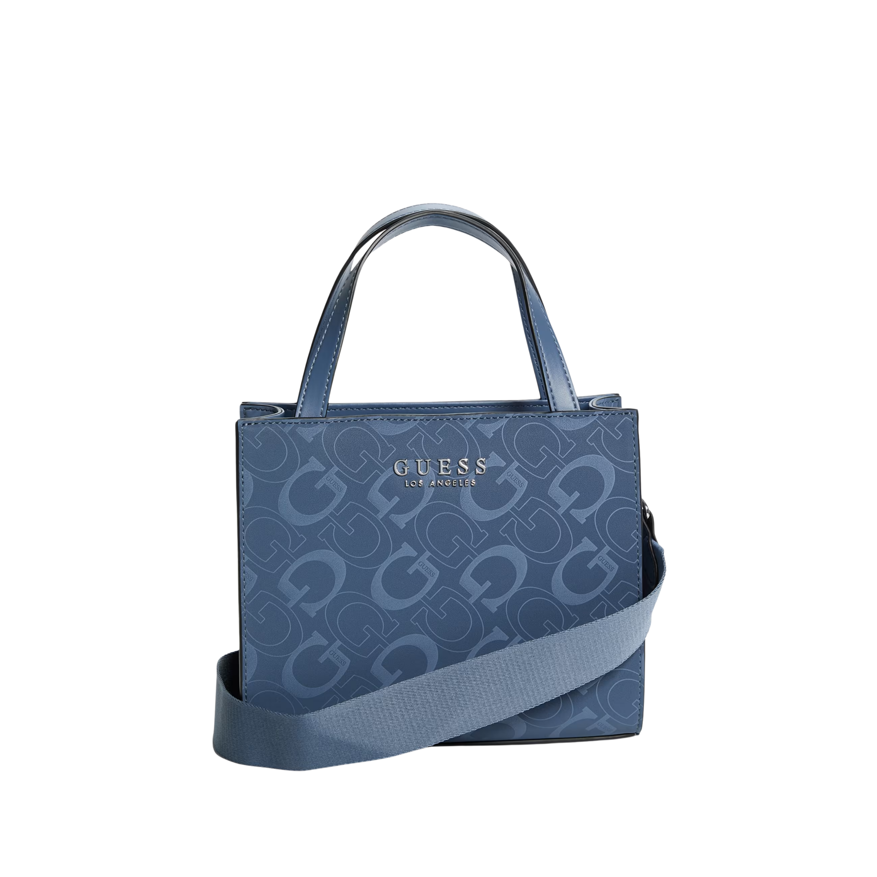 Guess Women Breena Logo Mini Tote - Blue