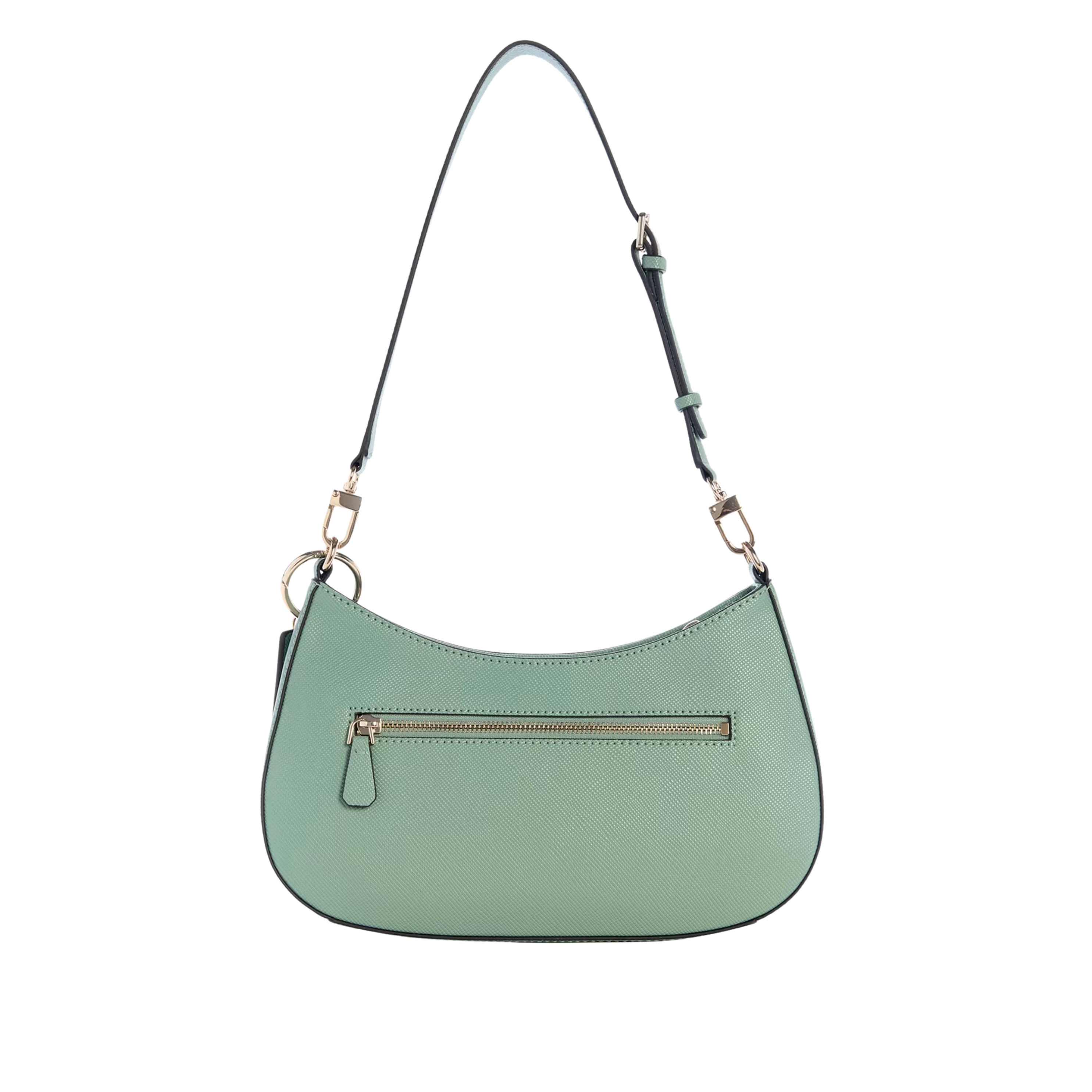 Guess Women Noelle Saffiano Shoulder Bag - Light Green