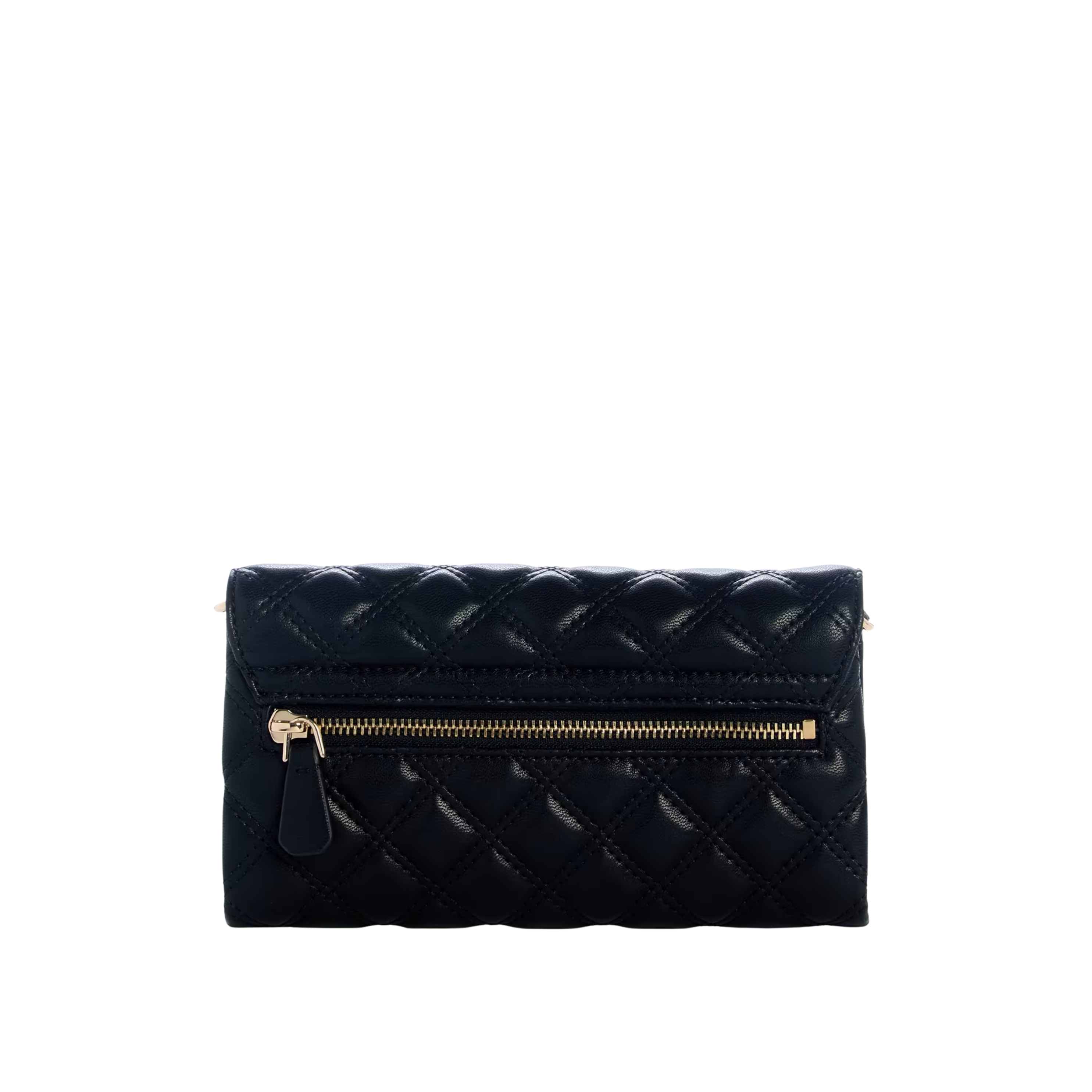 Guess Women Giully II Quilted Organizer Crossbody - Black