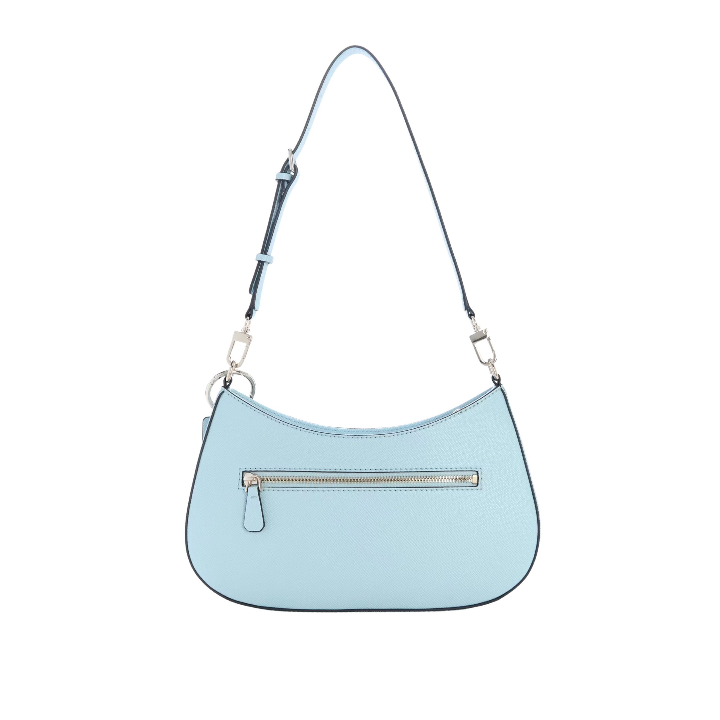 Guess Women Noelle Saffiano Shoulder Bag - Aqua