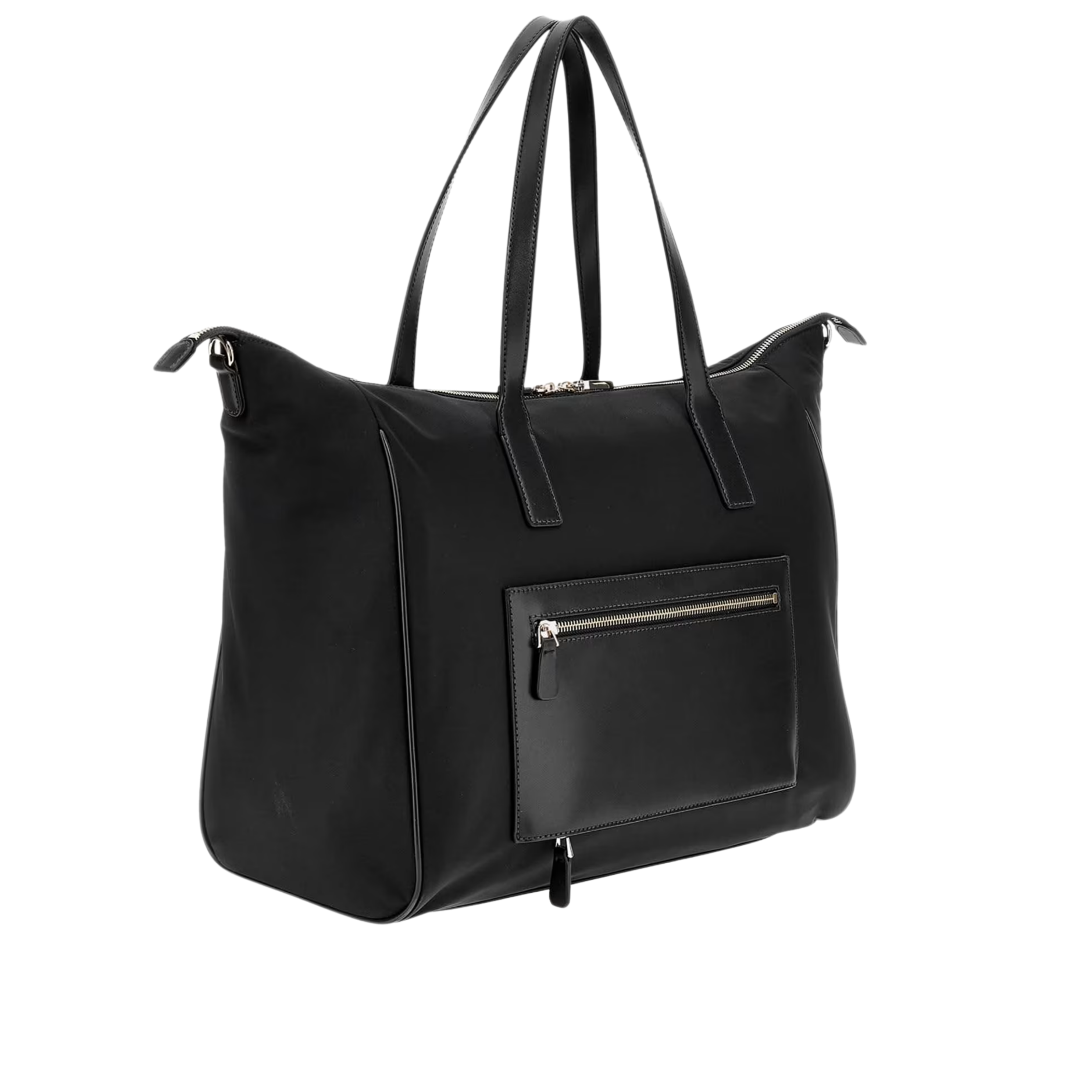 Guess Women Follie Nylon Large Carry On Tote - Black