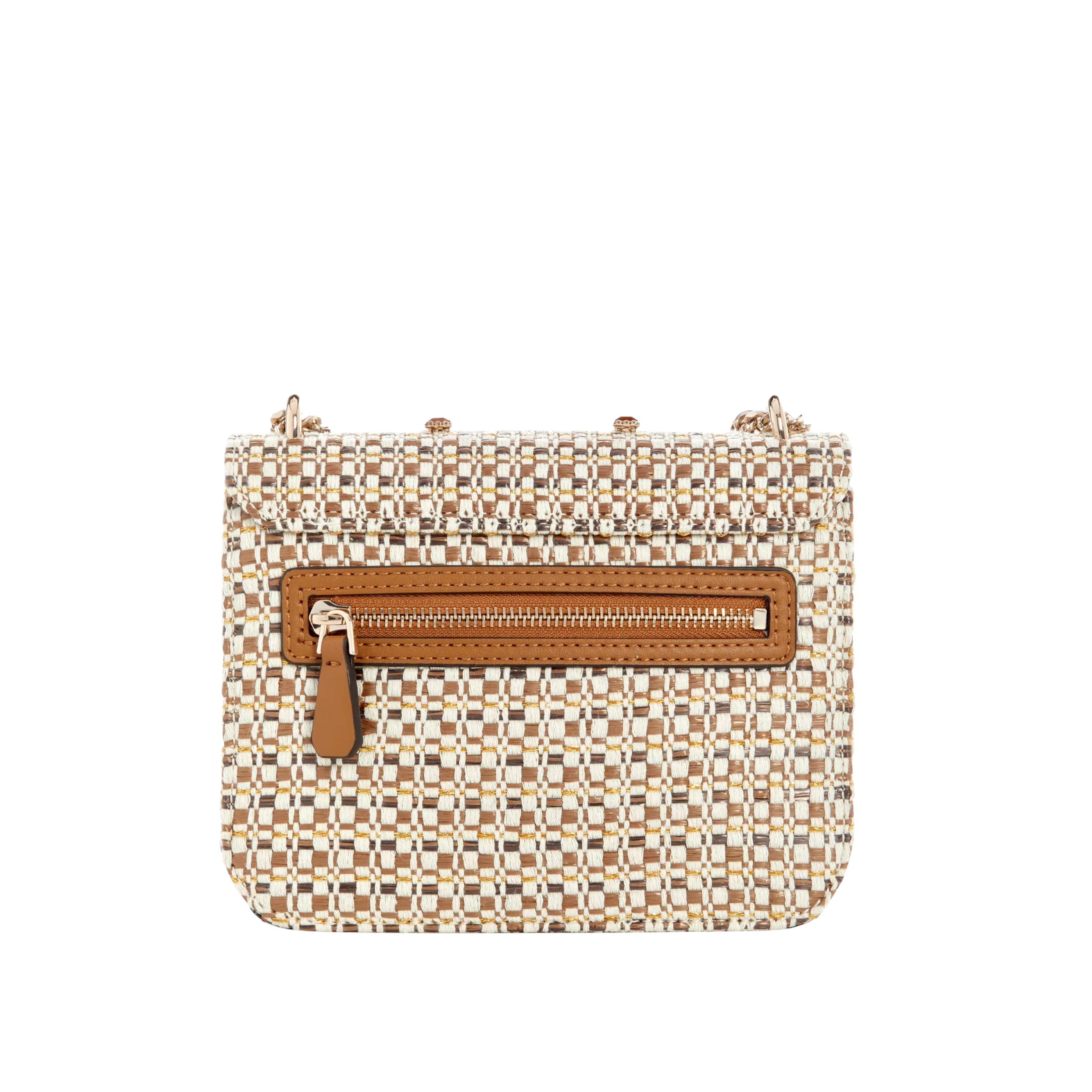 Guess Women Beauvoir Convertible Crossbody - Camel Multi