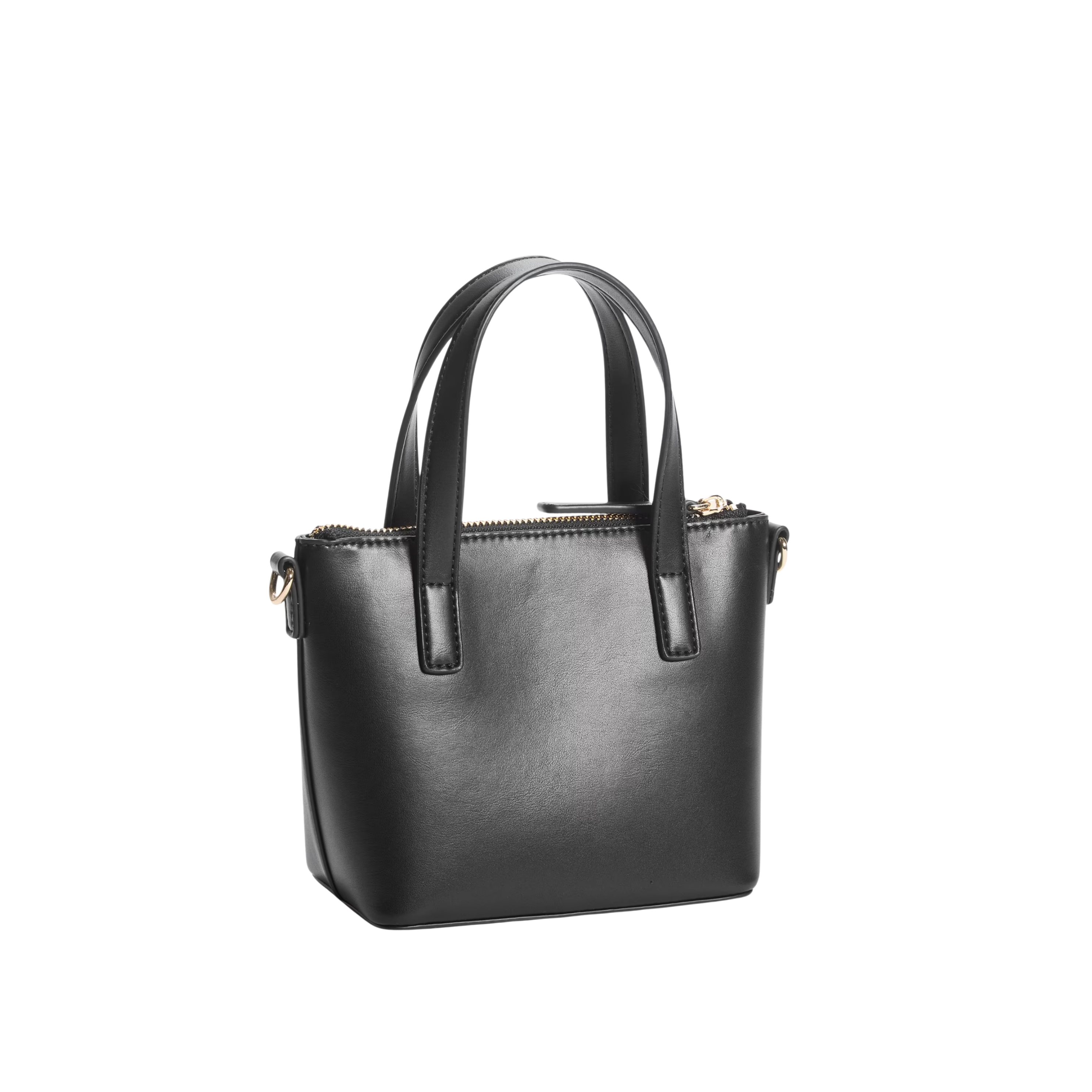 Guess Women Avelina Faux Leather Mini Tote - Black