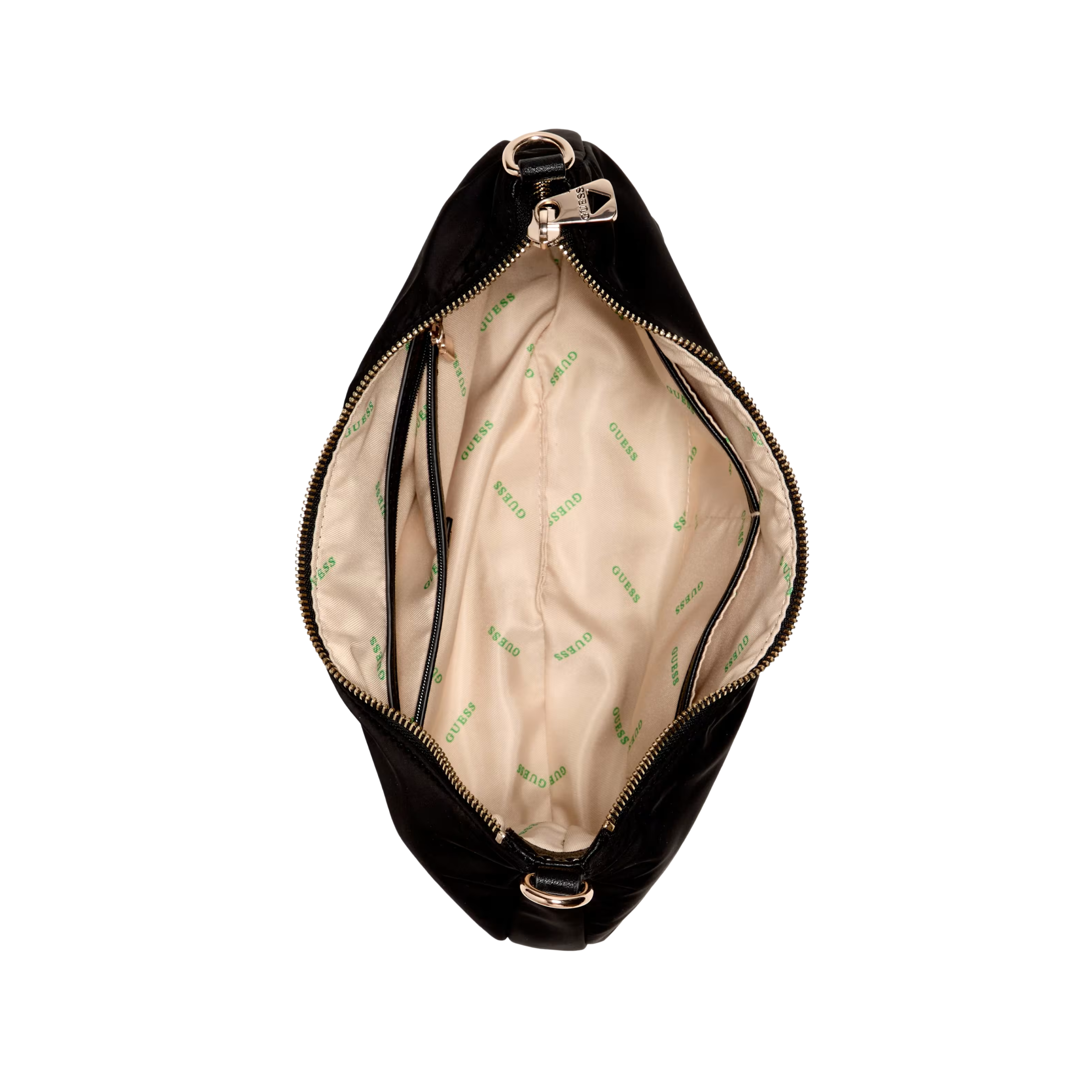 Guess Women Eco Gemma Hobo Shoulder Bag - Black