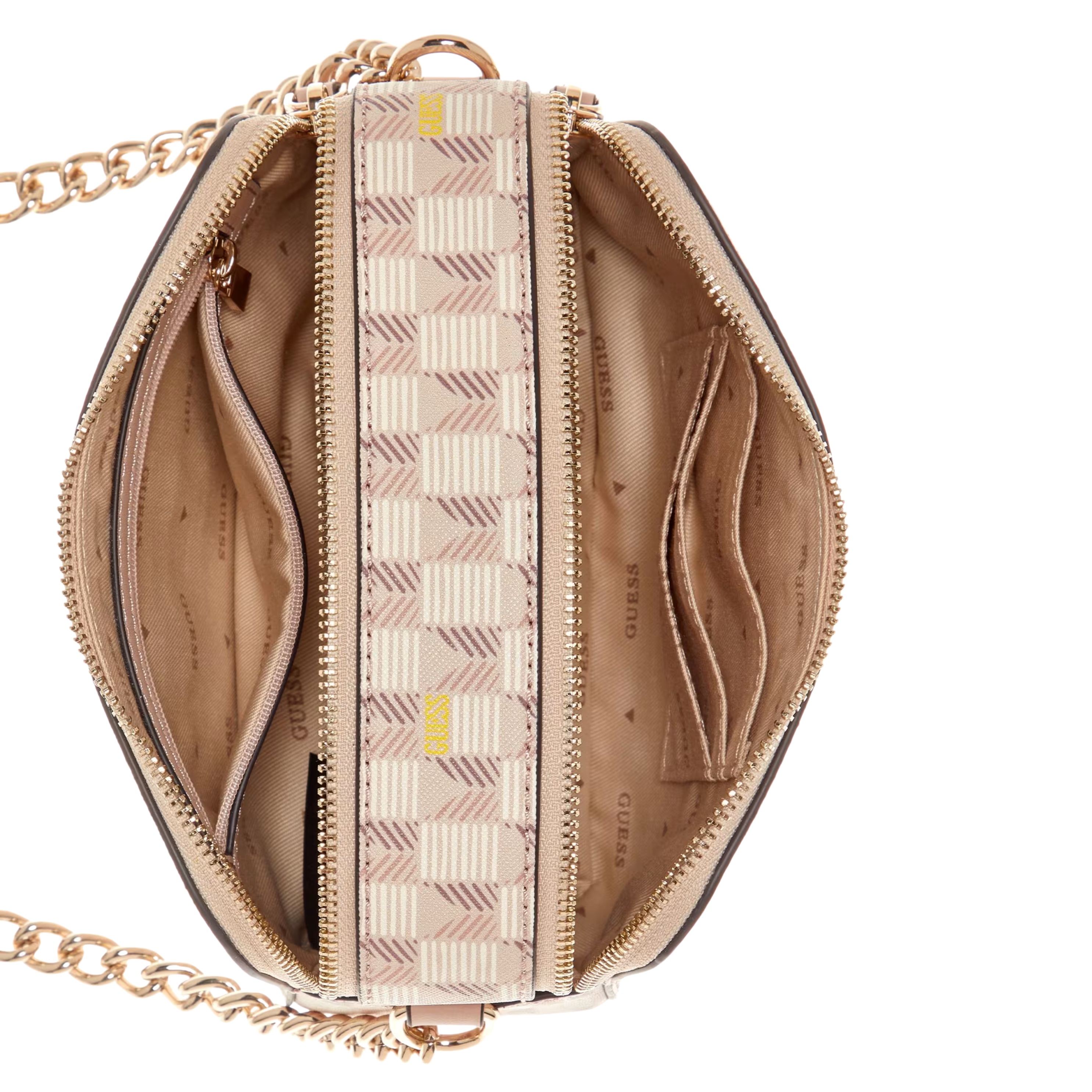 Guess Women G Wave Camera Crossbody - Blush logo