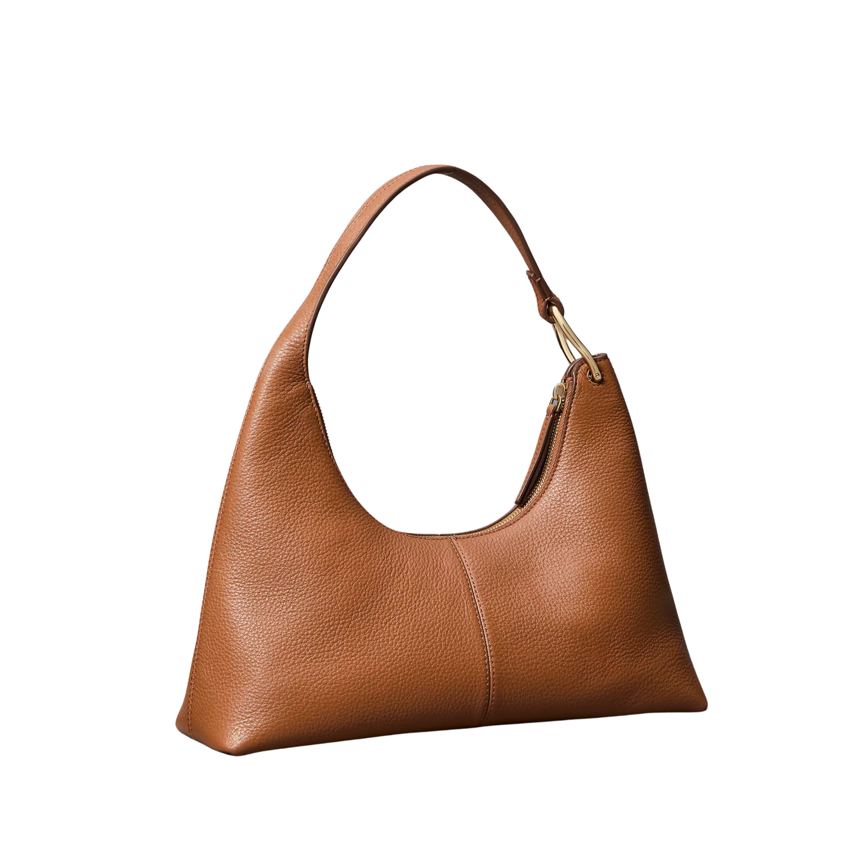 Calvin Klein Women Slouchy Leather Shoulder Bag - Argan Oil