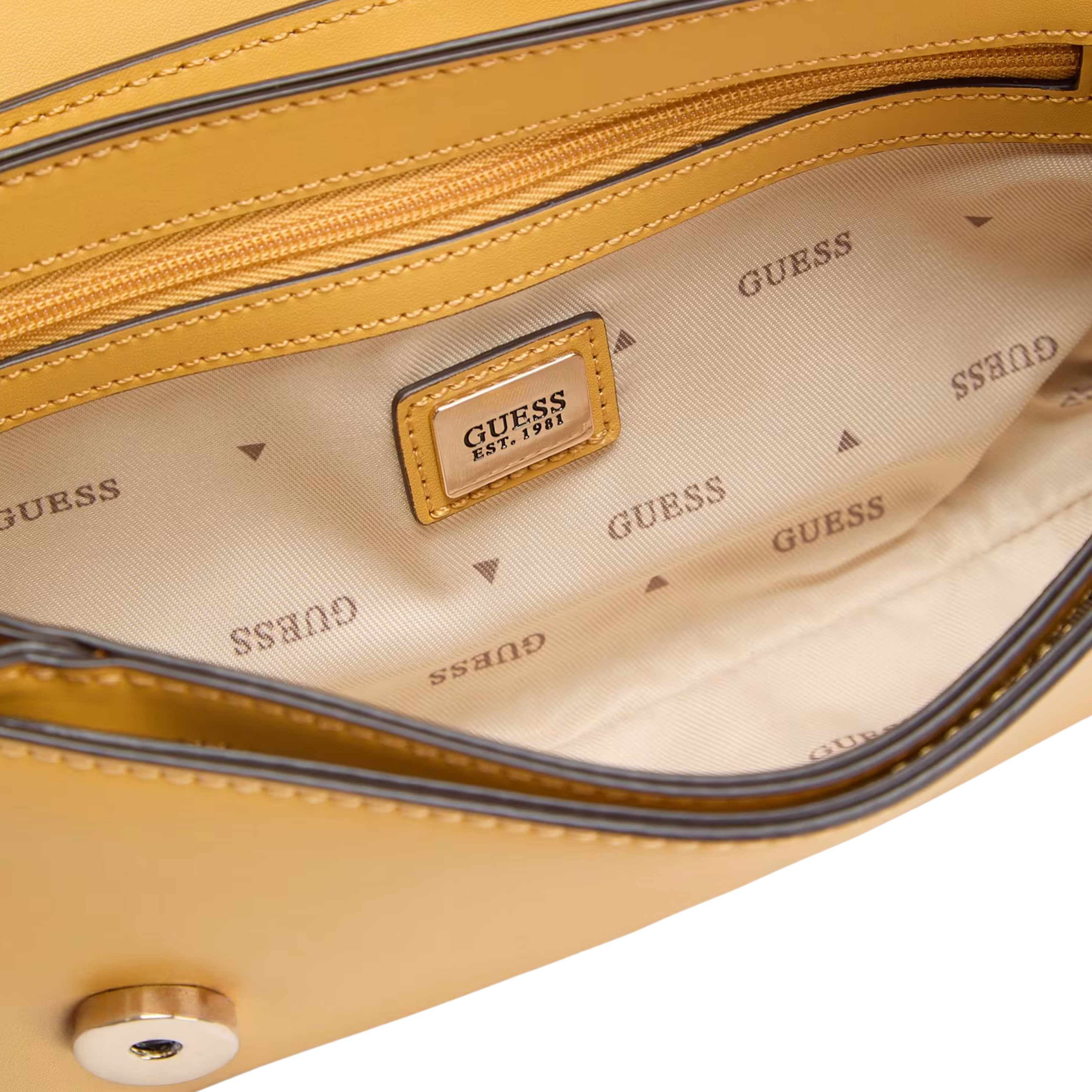 Guess Women Janie Logo Crossbody Bag - Amber
