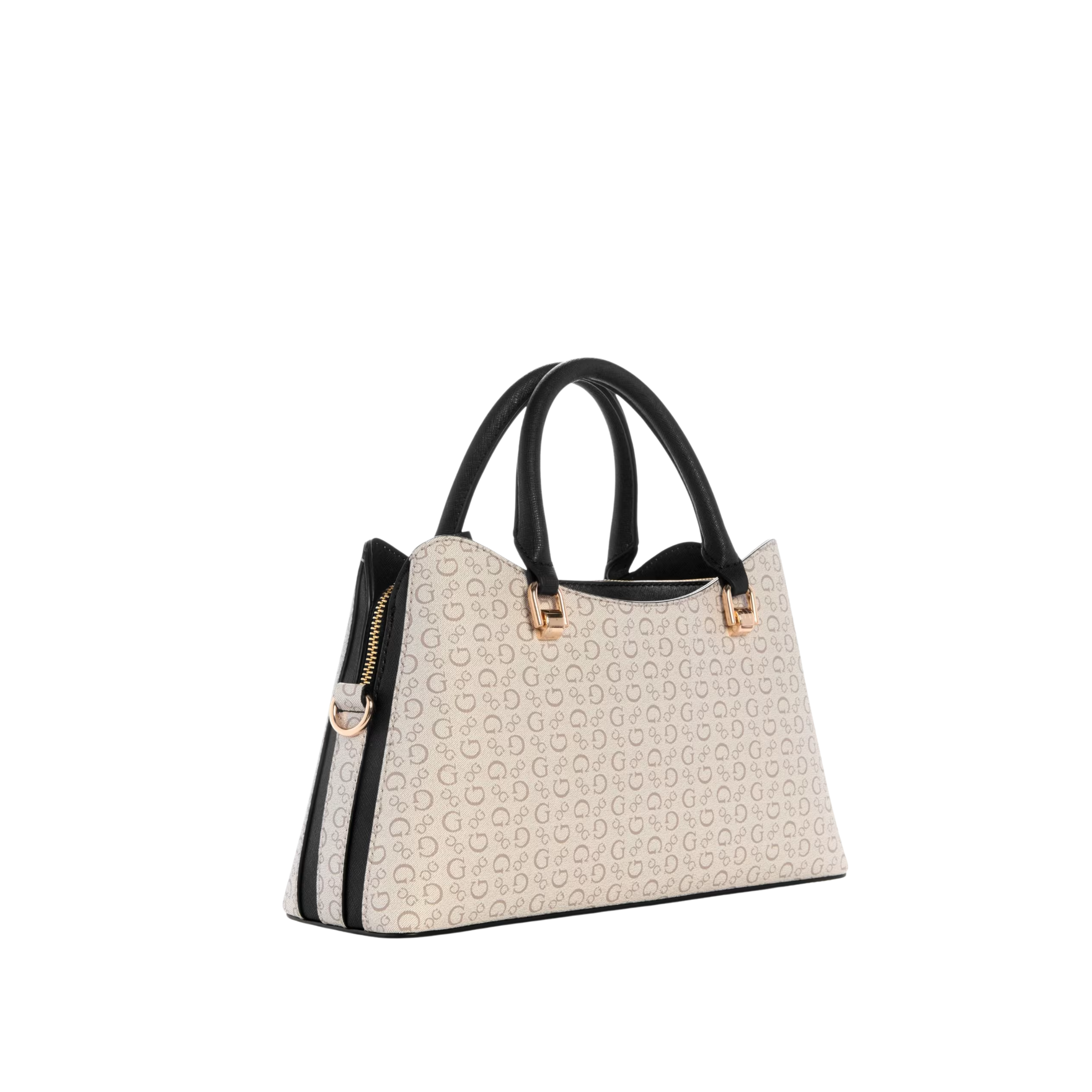 Guess Women Kiran Logo Satchel - Neutral