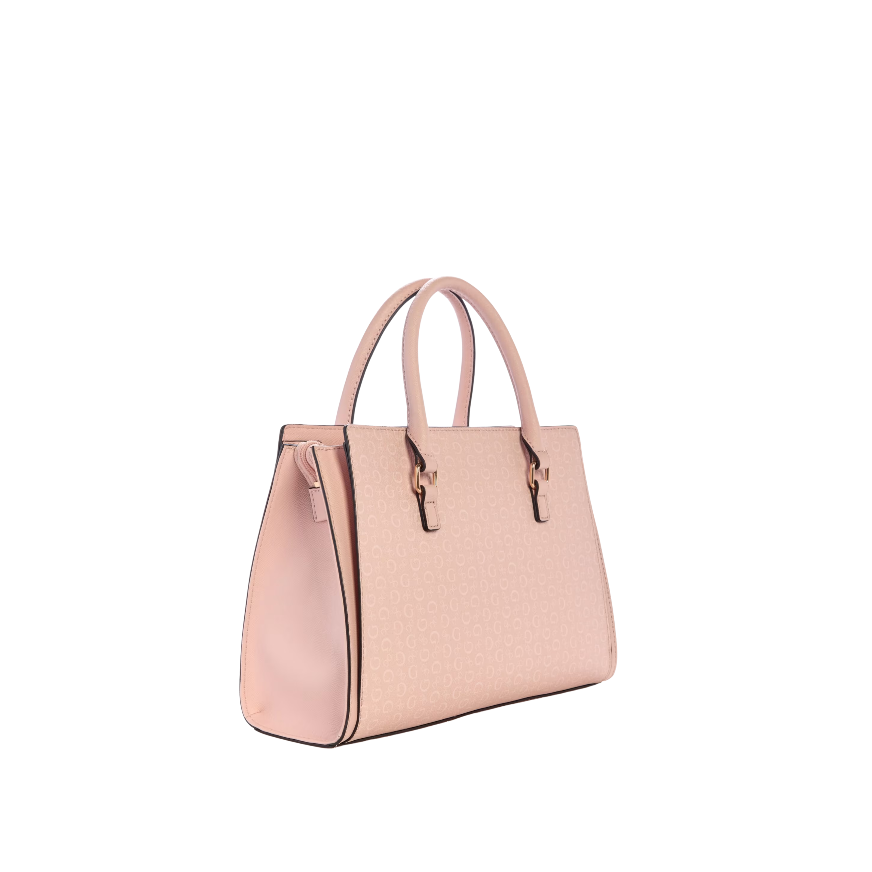 Guess Women Marva Logo Satchel - Pink