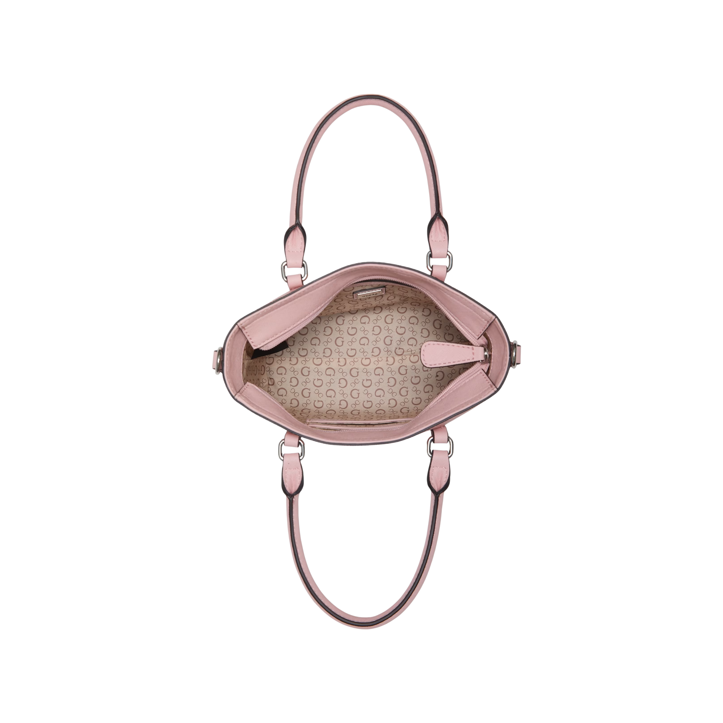 Guess Women Quinley Logo Mini Tote - Pink