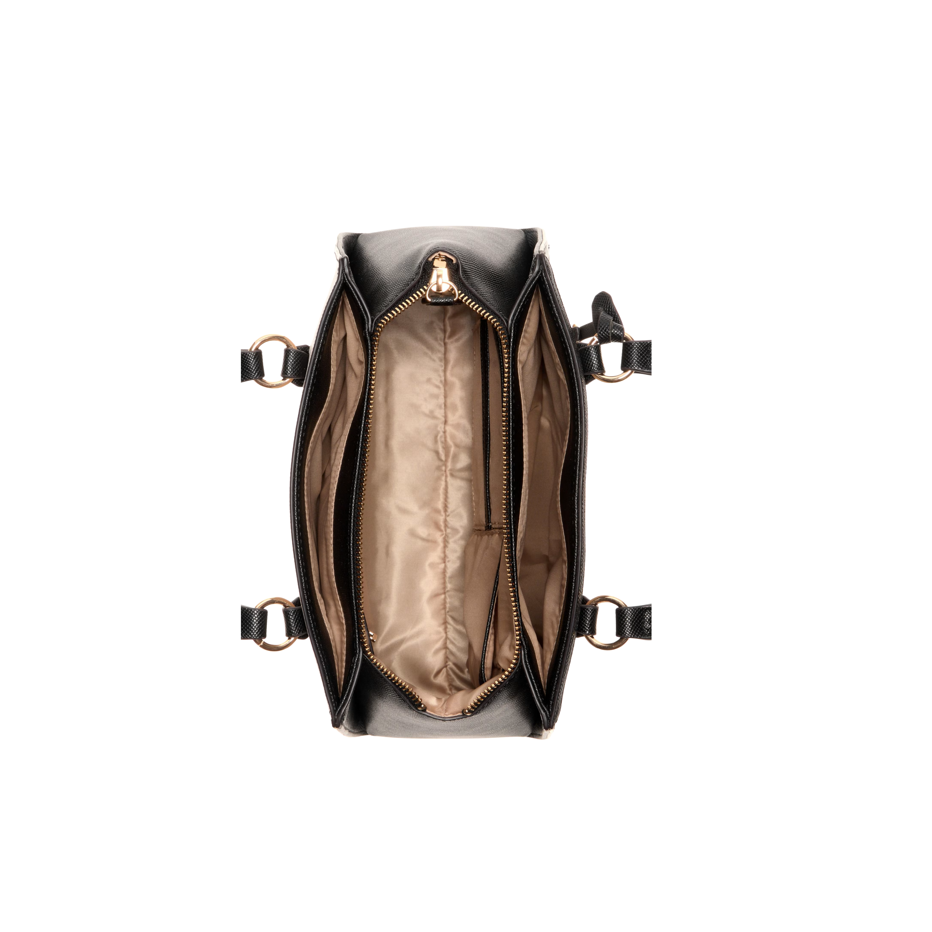 Guess Women Kyrie Saffiano Satchel - Neutral