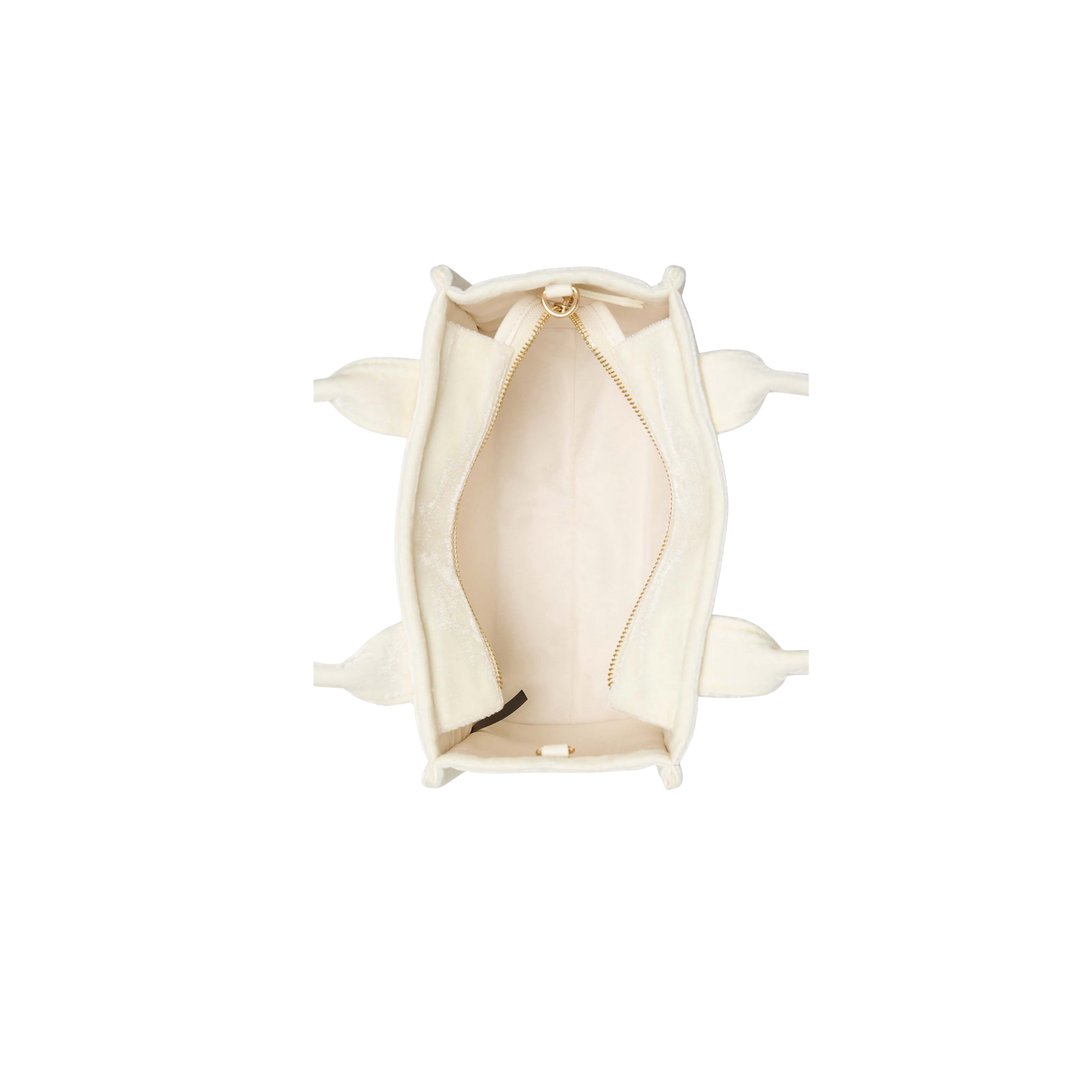 Guess Women Holly Velvet Mini Tote - Off White