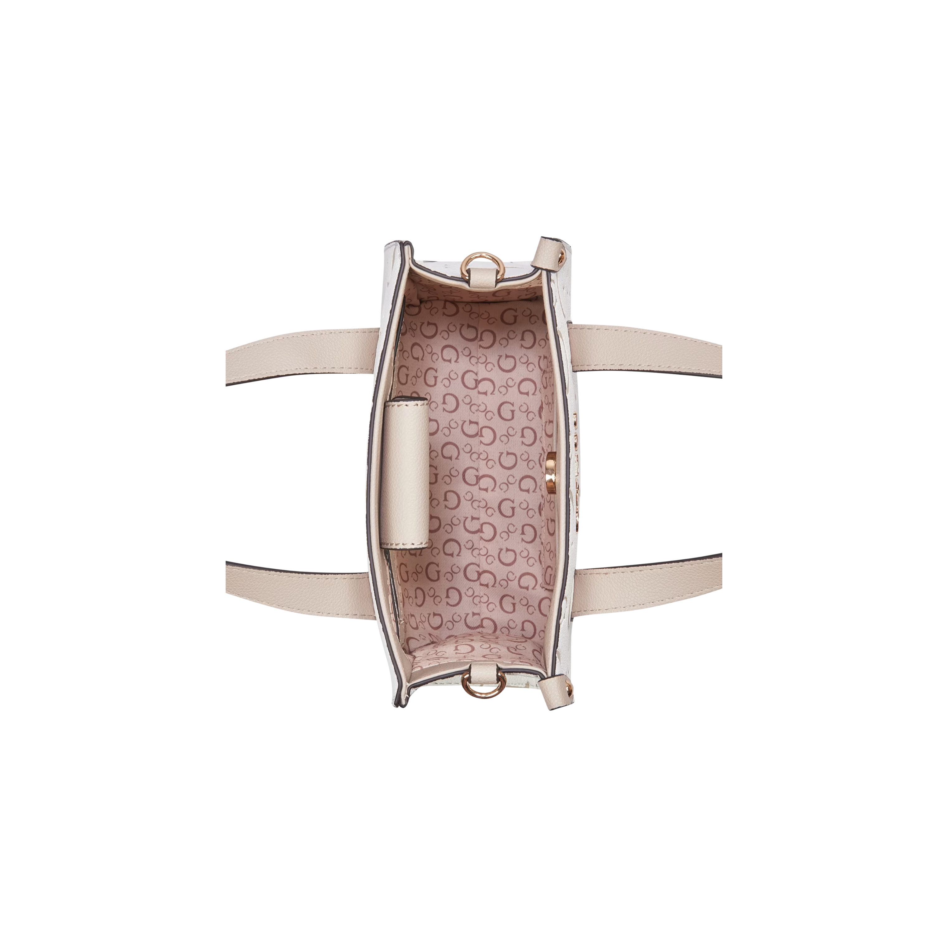 Guess Women Kyley Logo Mini Tote - Beige