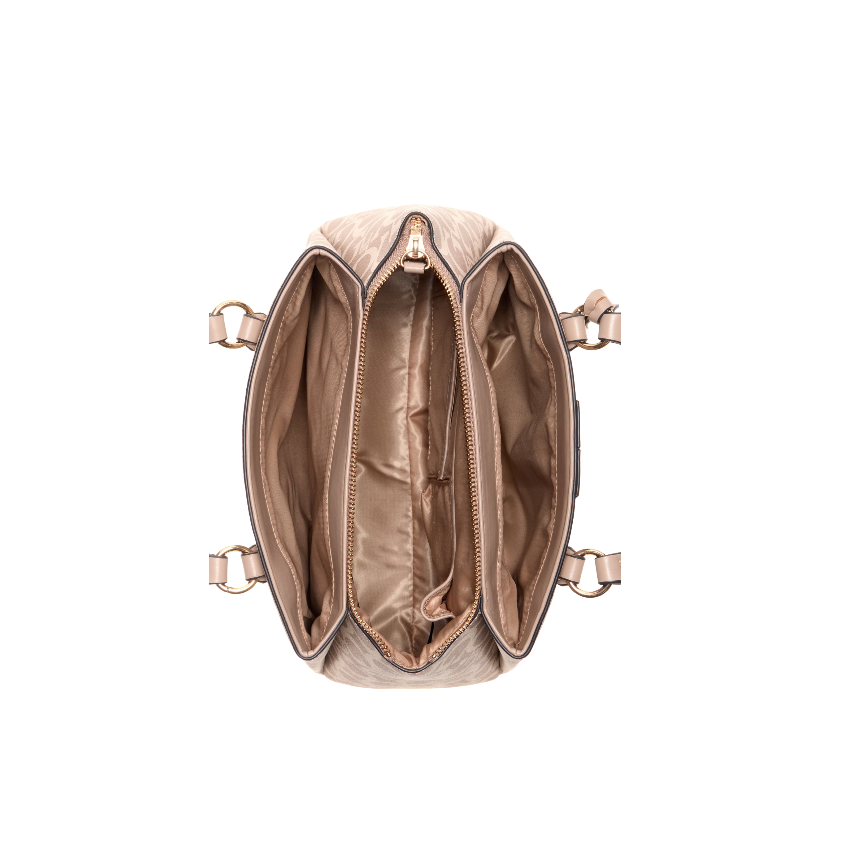 Guess Women Kyrie Logo Satchel - Beige