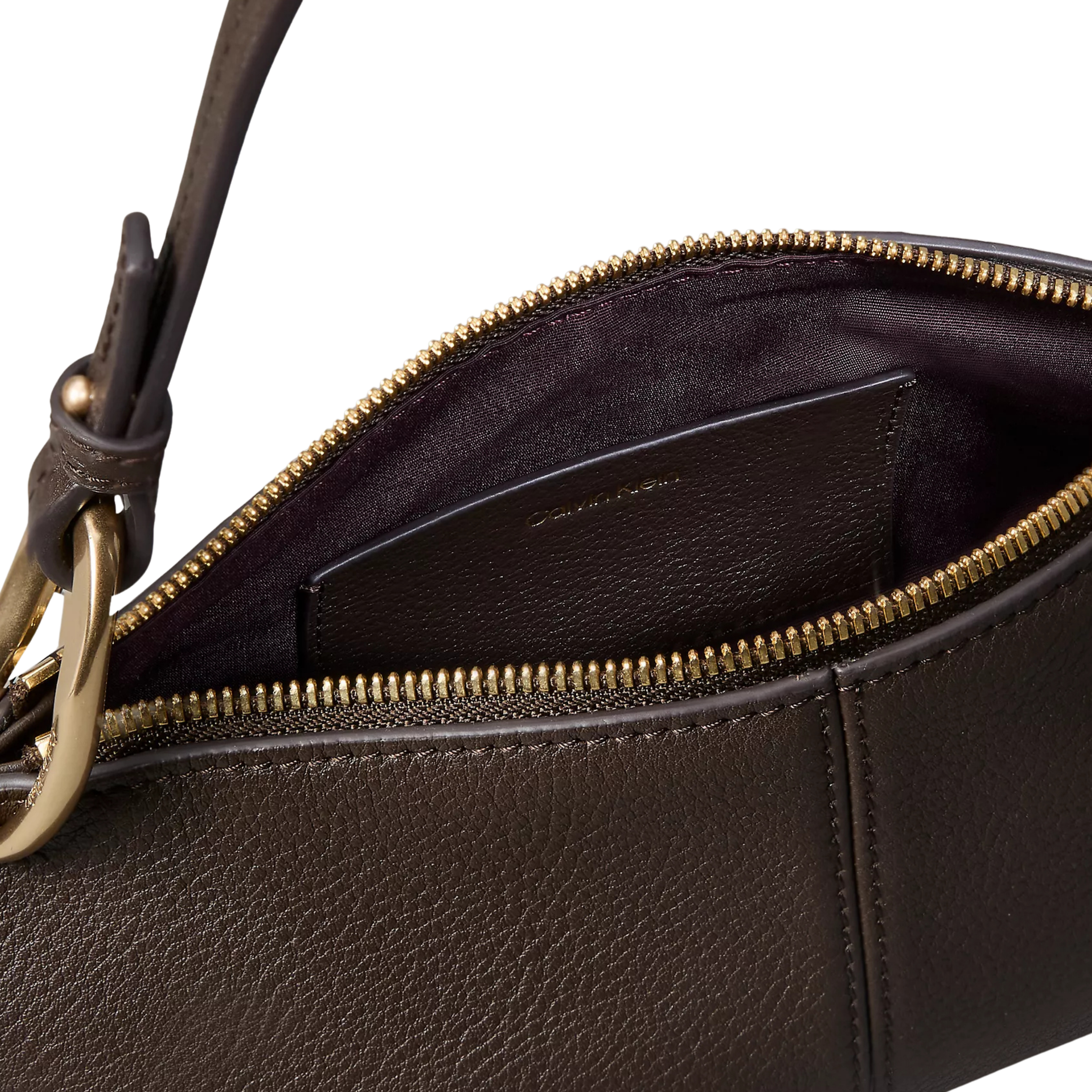 Calvin Klein Women Slouchy Leather Small Convertible Bag - Delicioso