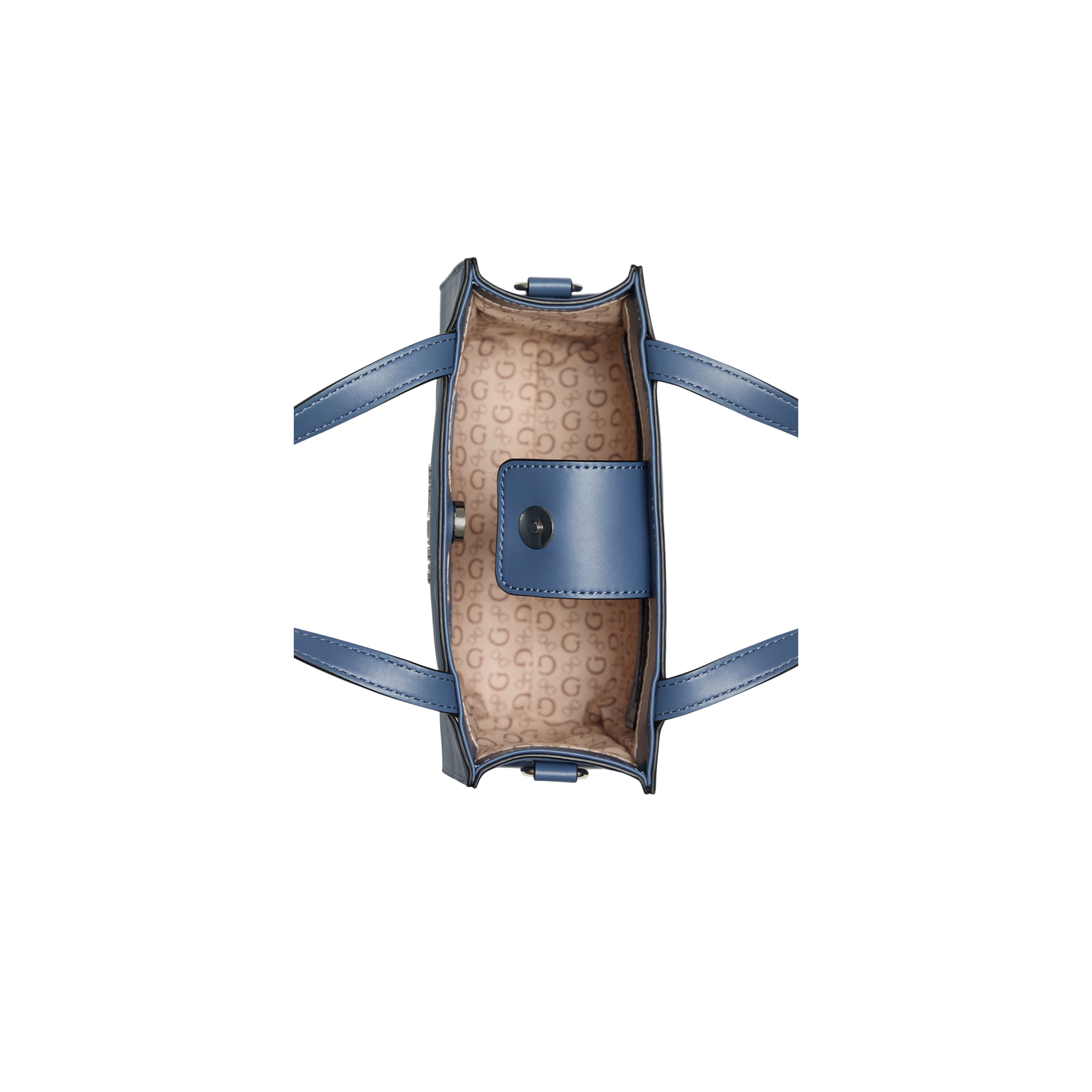 Guess Women Breena Logo Mini Tote - Blue