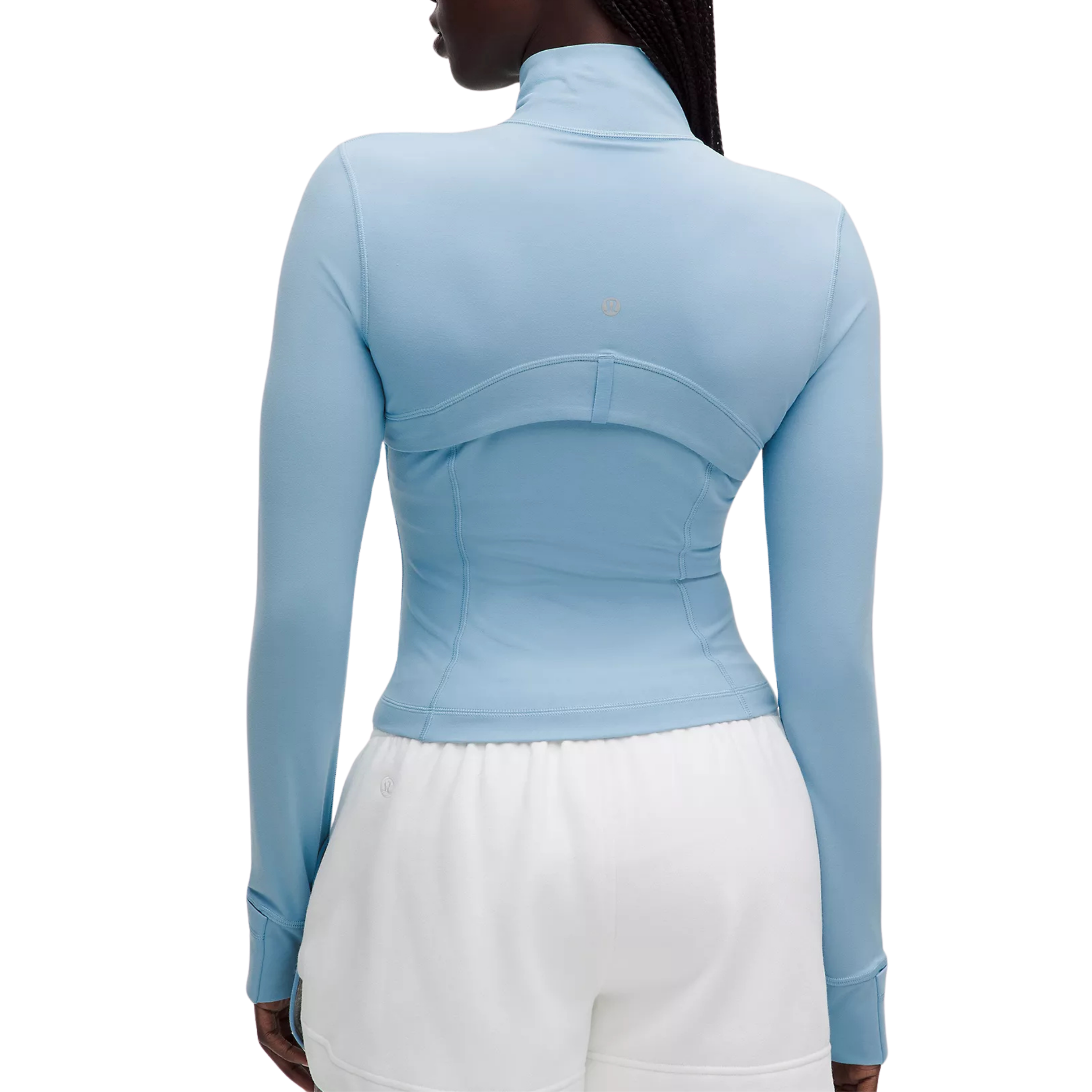 Lululemon Define Cropped Jacket - Dreamy Blue Mirror Silver