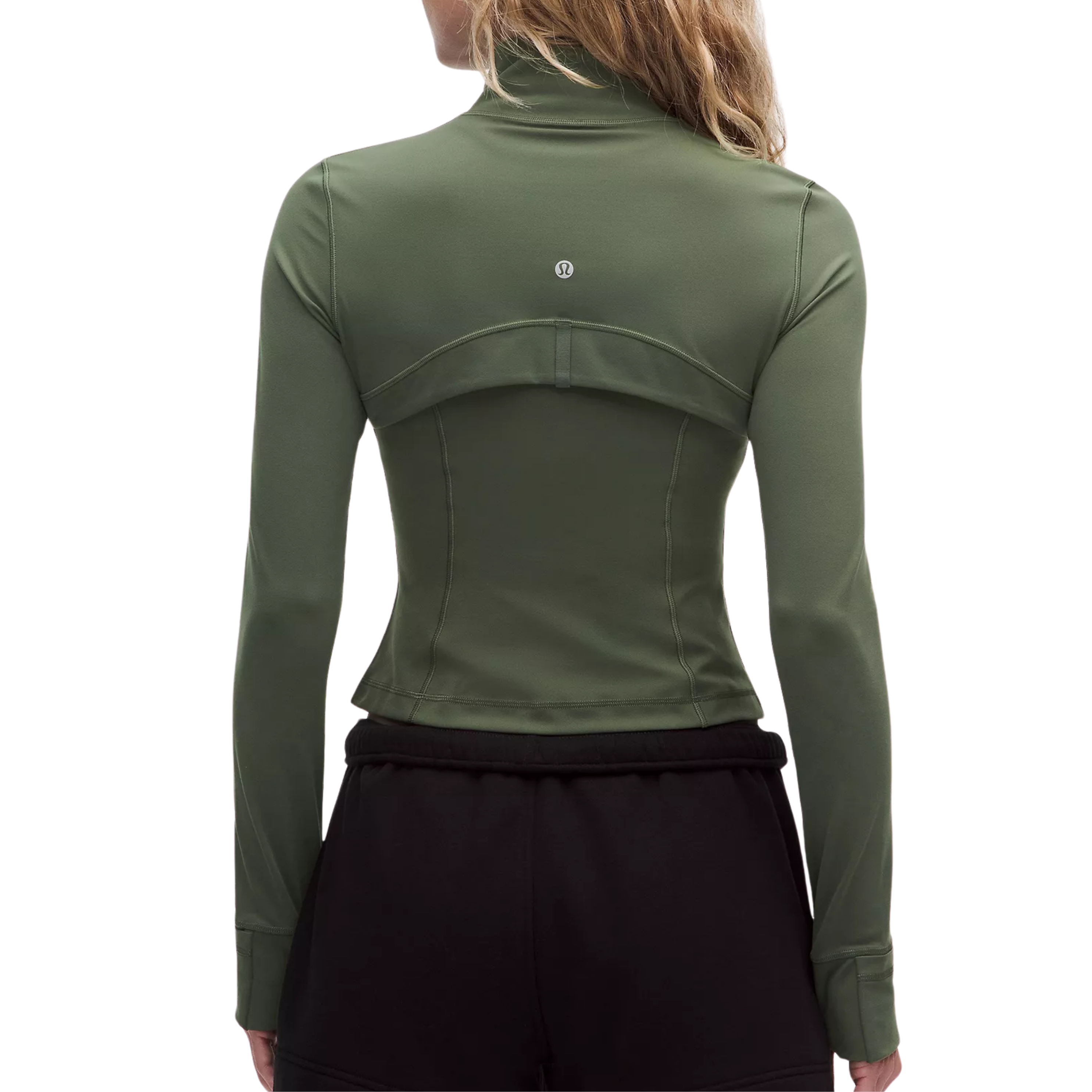 Lululemon Define Cropped Jacket - Sassy Sage