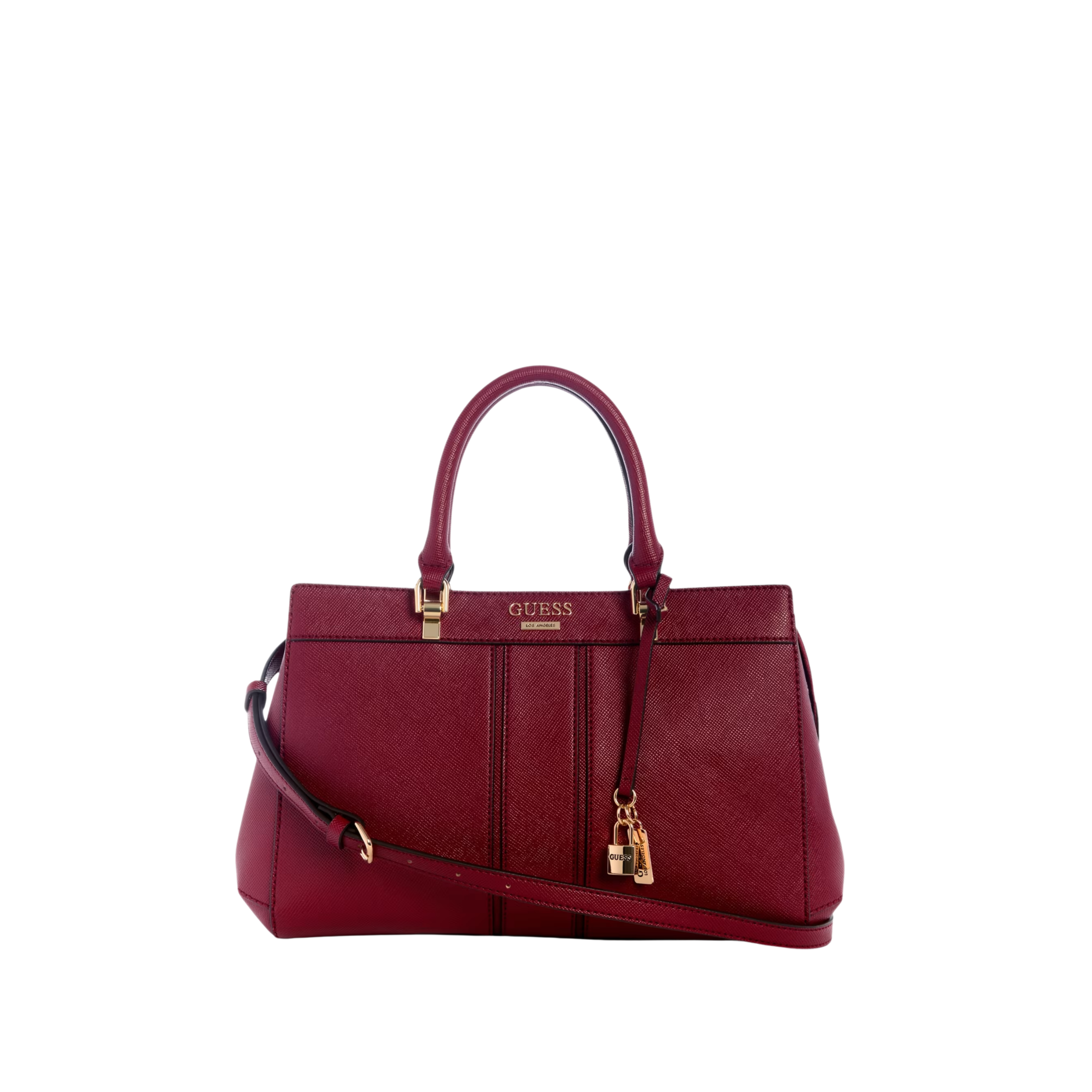 Guess Women Alesso Satchel - Red