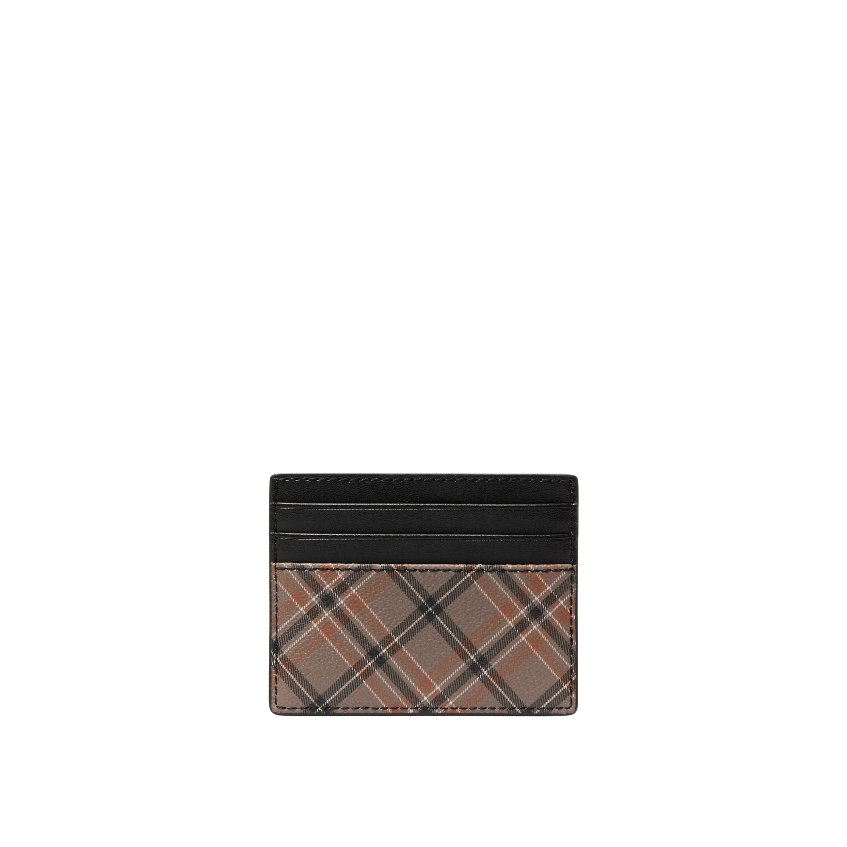 Michael Kors Men Cooper Plaid Card Case - Mushroom